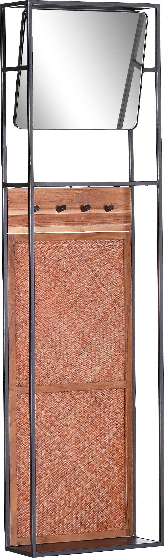 Stilvolle Wandgarderobe aus Metall - Dresscode