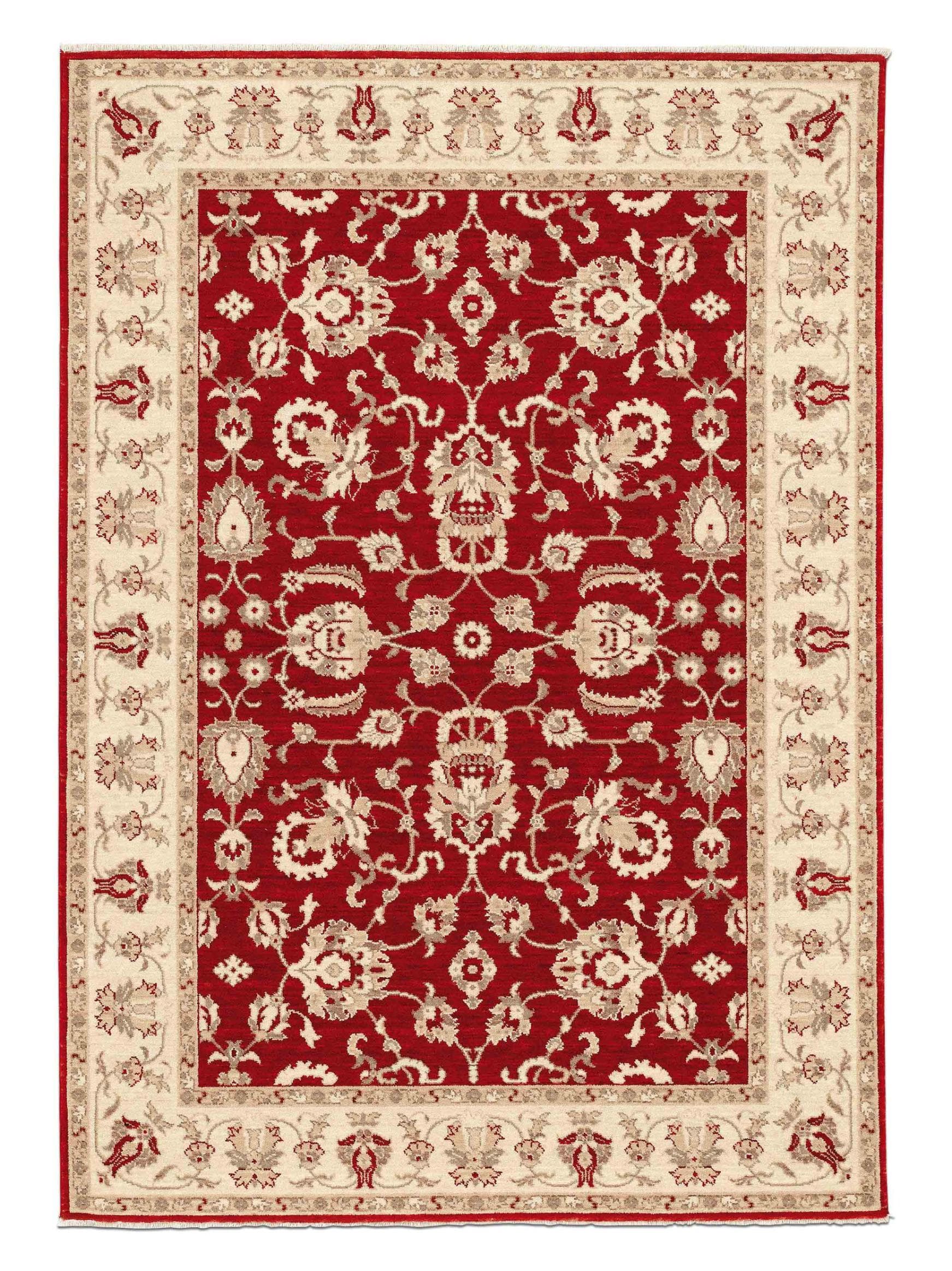 Webteppich ZIEGLER Mossul 100% Wolle 200x140 cm