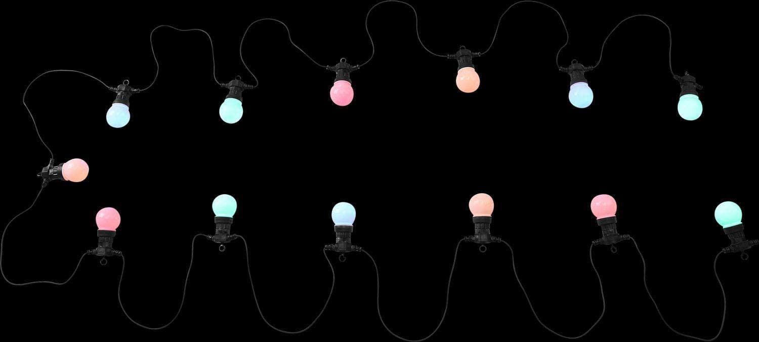 GLOBO LIGHTING LED Außenleuchte Schwarz Opal mit Farbwechsel