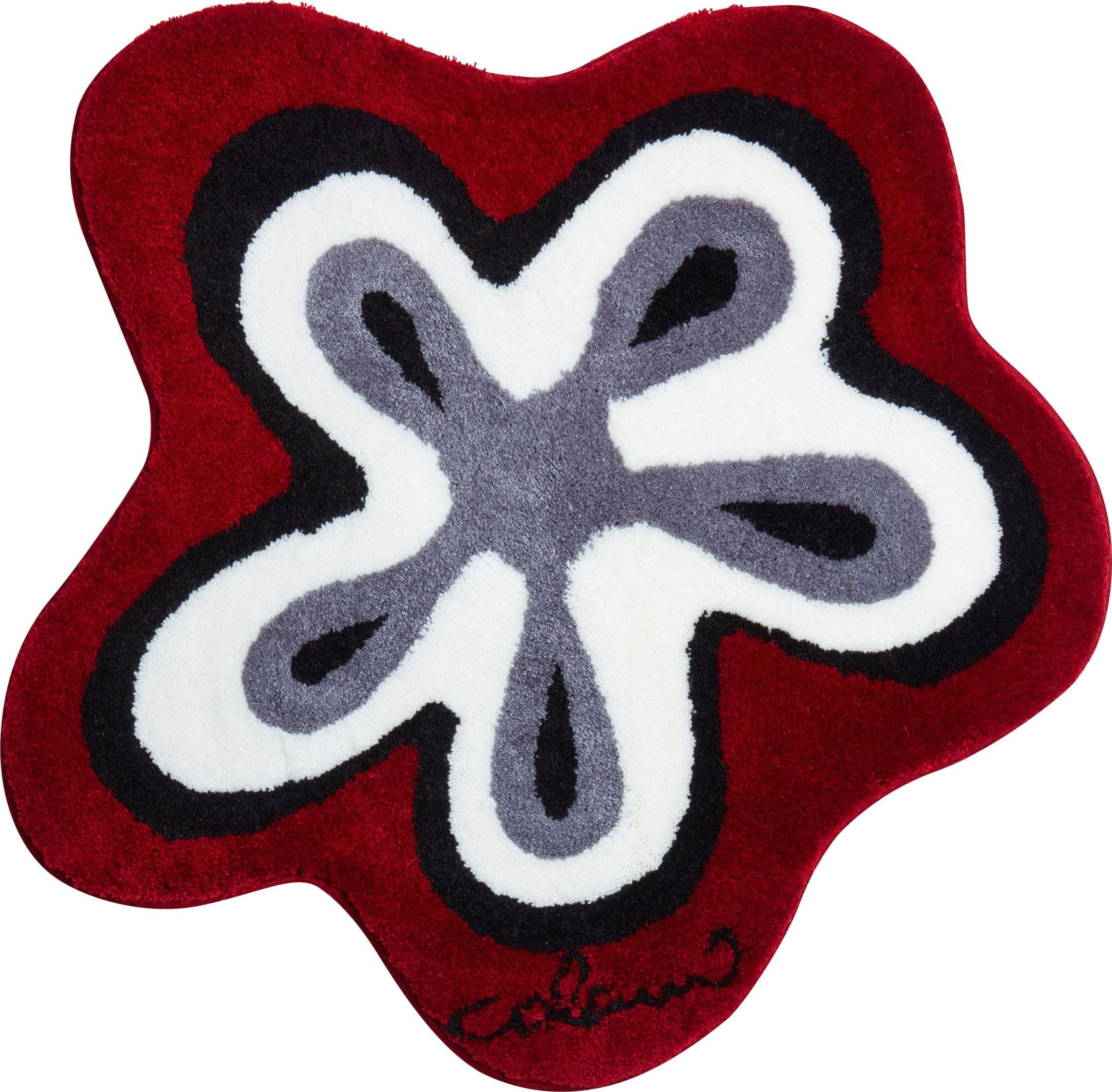 Colani Badematte: Rutschhemmend, Fußbodenheizungsgeeignet, Wellenförmig