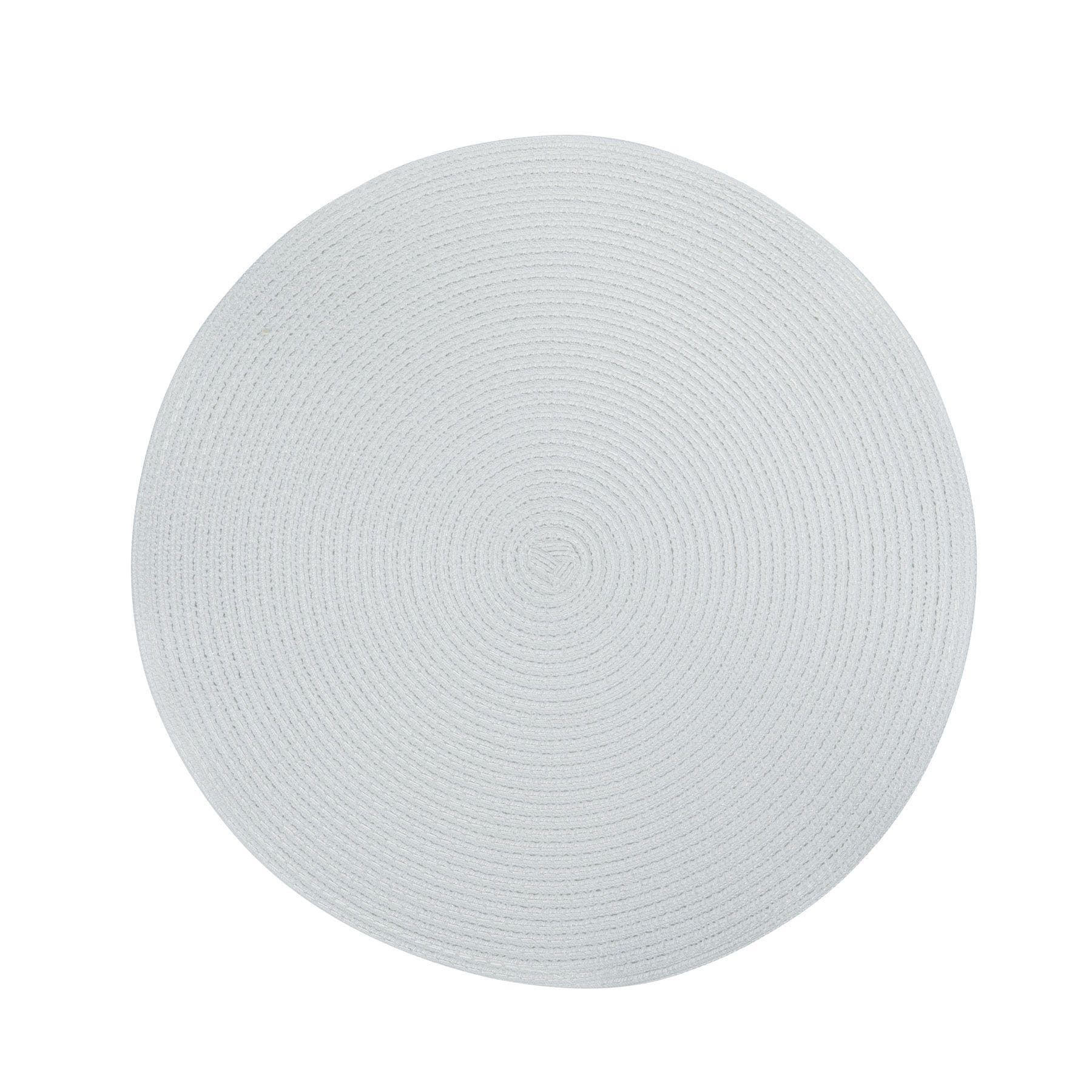 Pichler Samba Kreis Tischset Weiß - 12er Set für Esszimmer