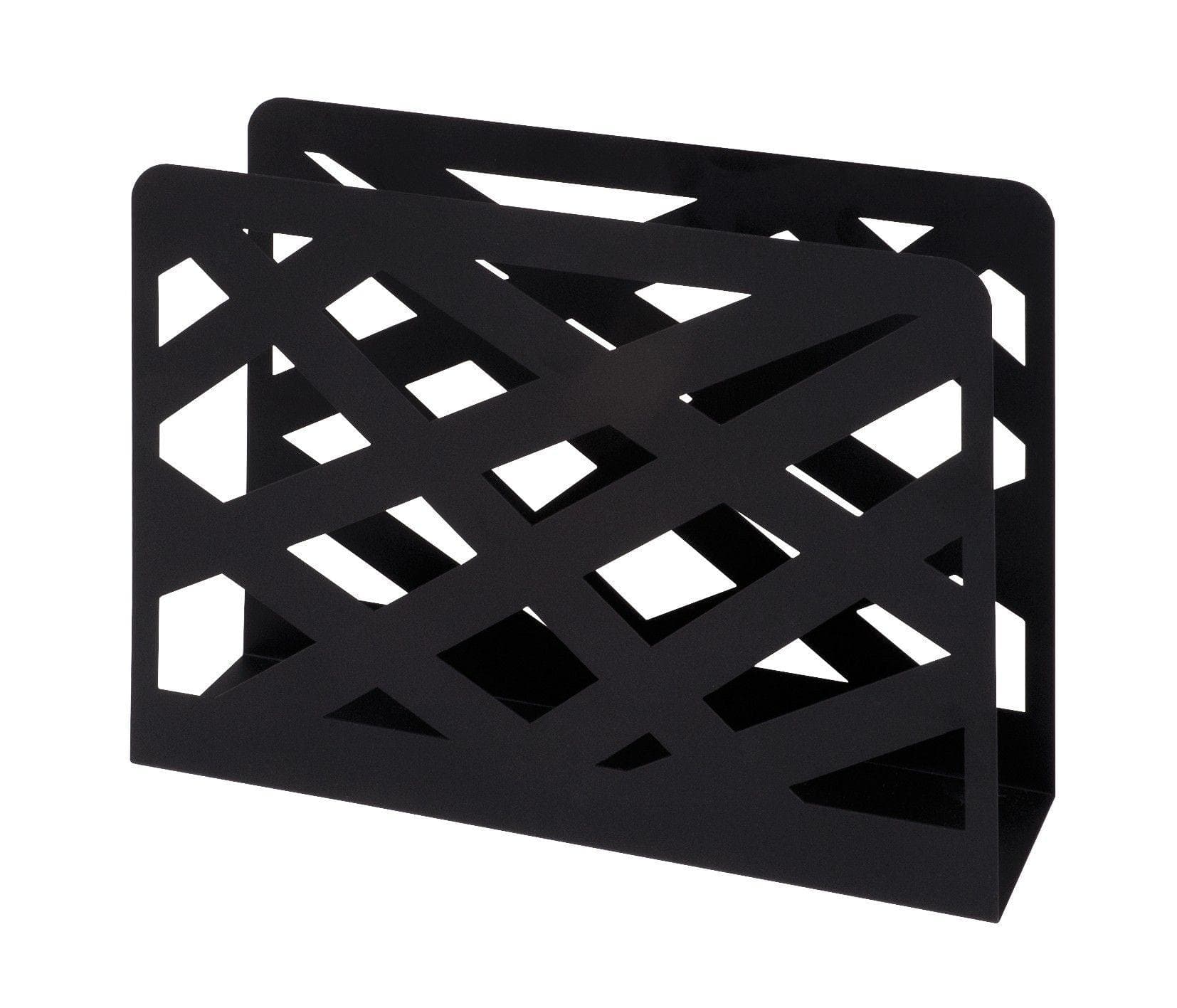 HAKU Zeitungsständer Schwarz Lackiert - Metall Design