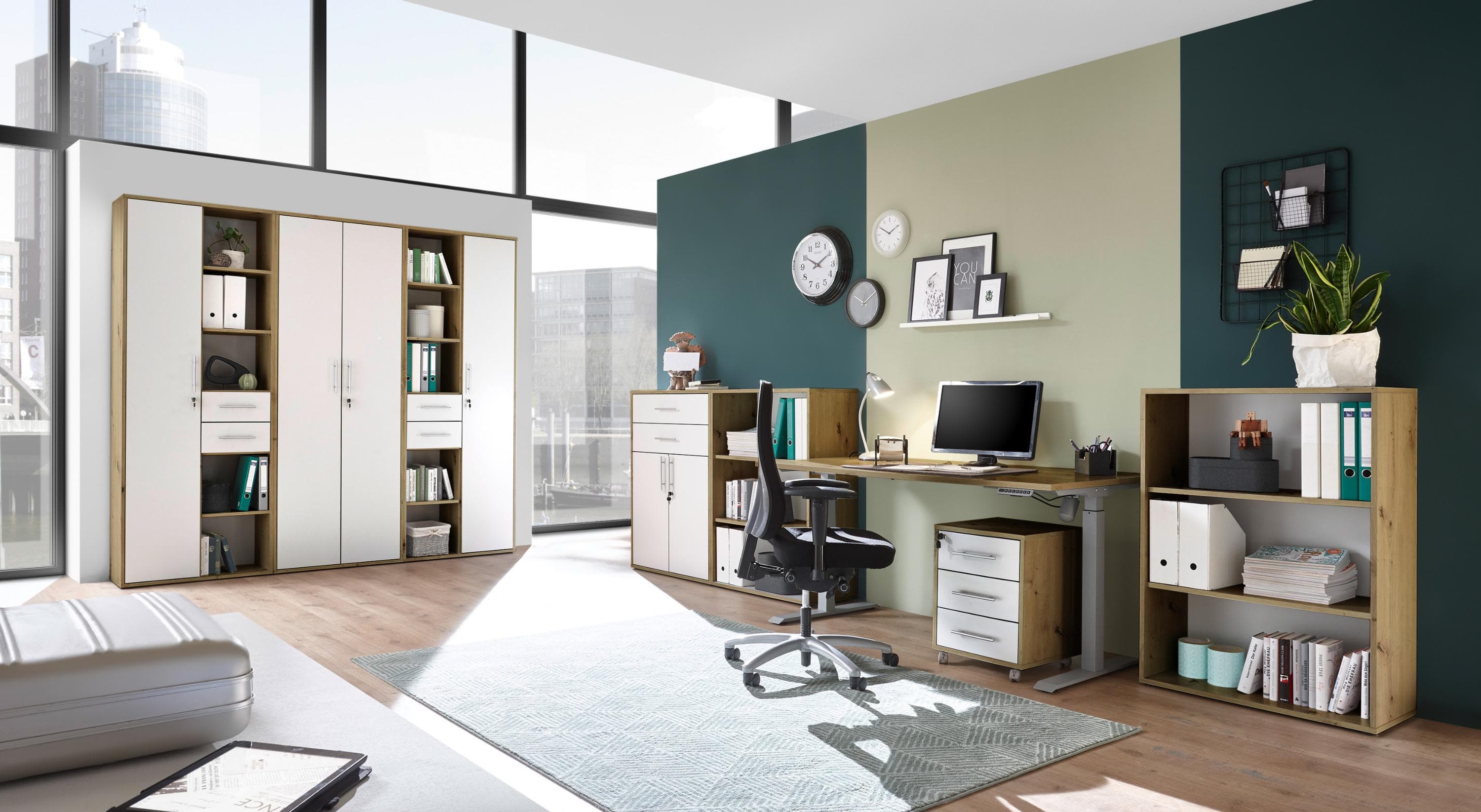 Büroregal vito PRONTO Weiß