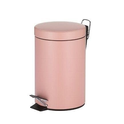 Kosmetikeimer MONACO 3 Liter Perlrosa Edelstahl