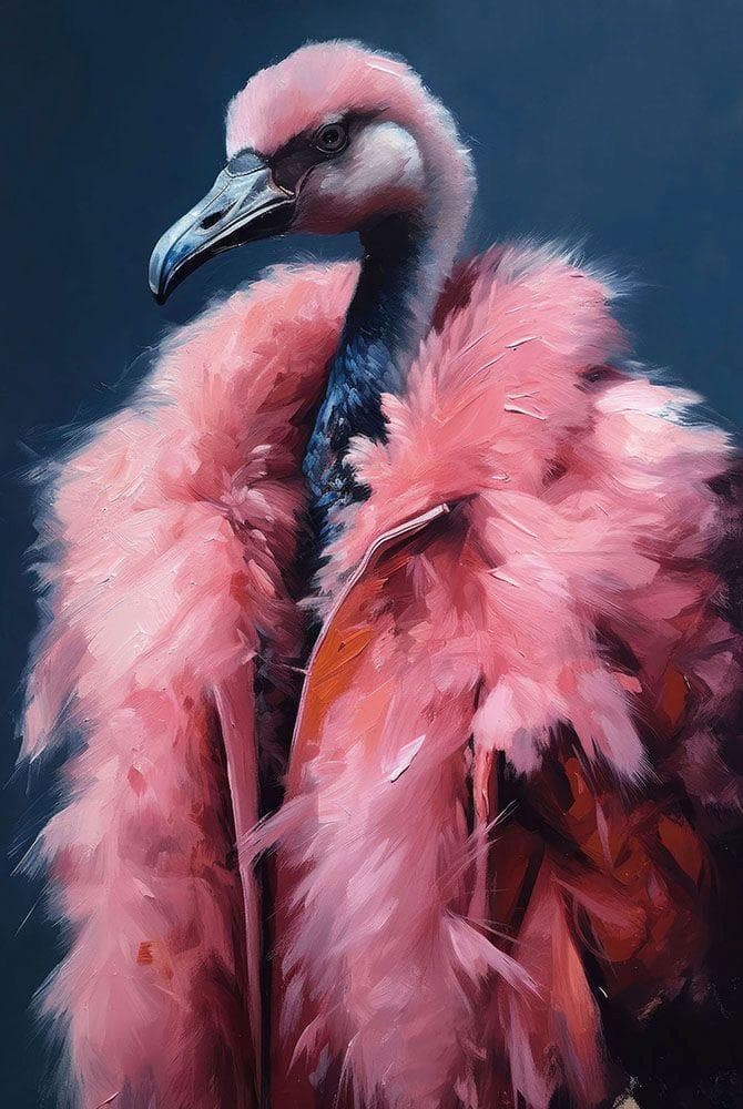 SONSTIGE Glasbild GLAMOROUS PINK Bunt