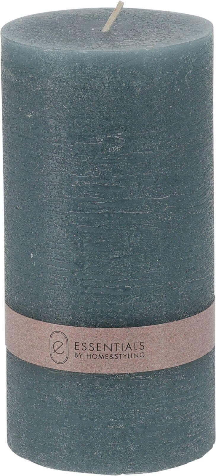 Kerze RUSTI Blau Dekoration