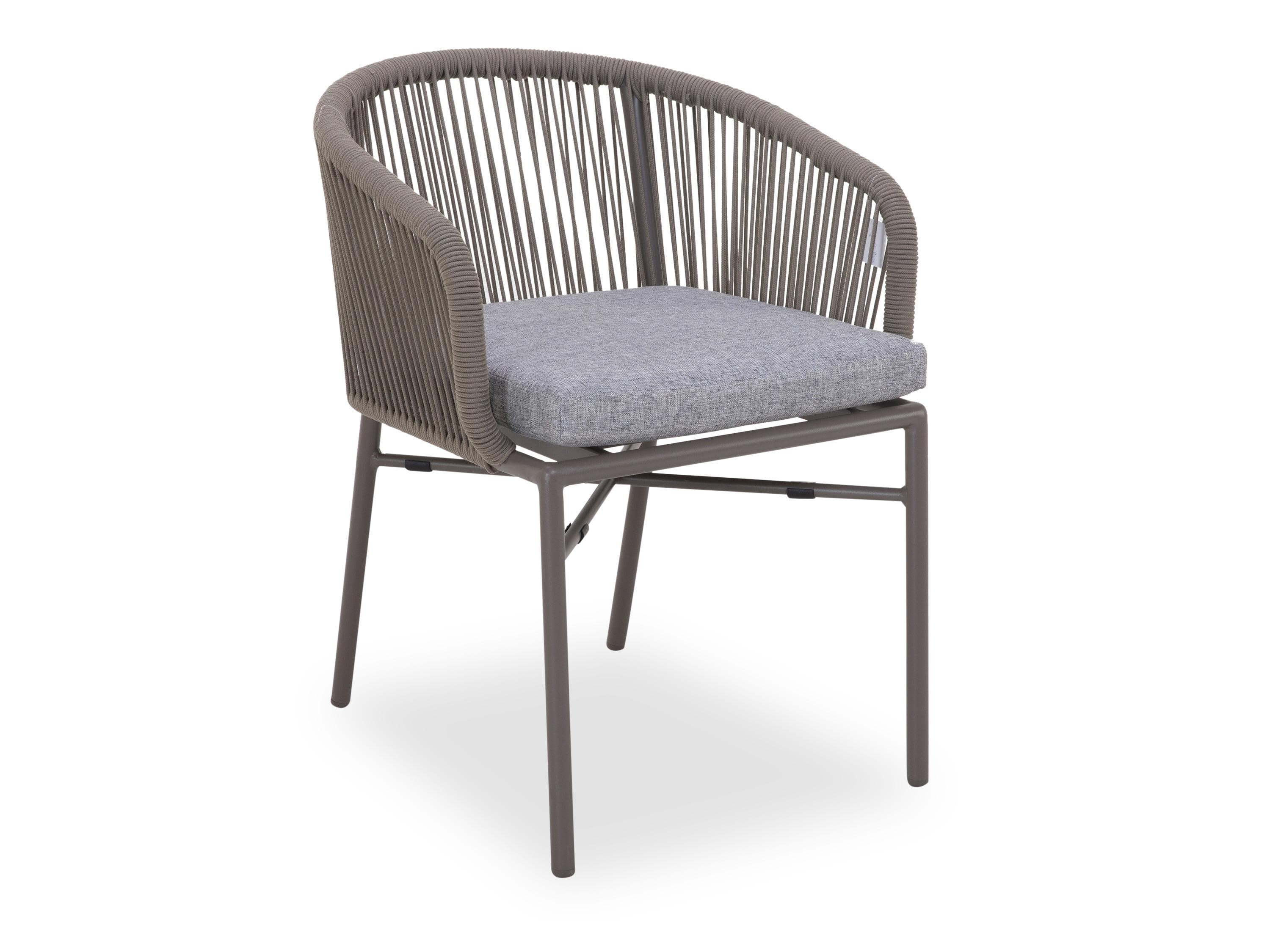 Stabiler Gartenstuhl aus Holz - Braun - Stapelfähig