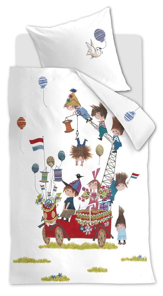 Beddinghouse Bettwäsche FEESTWAGEN Kids Baumwolle