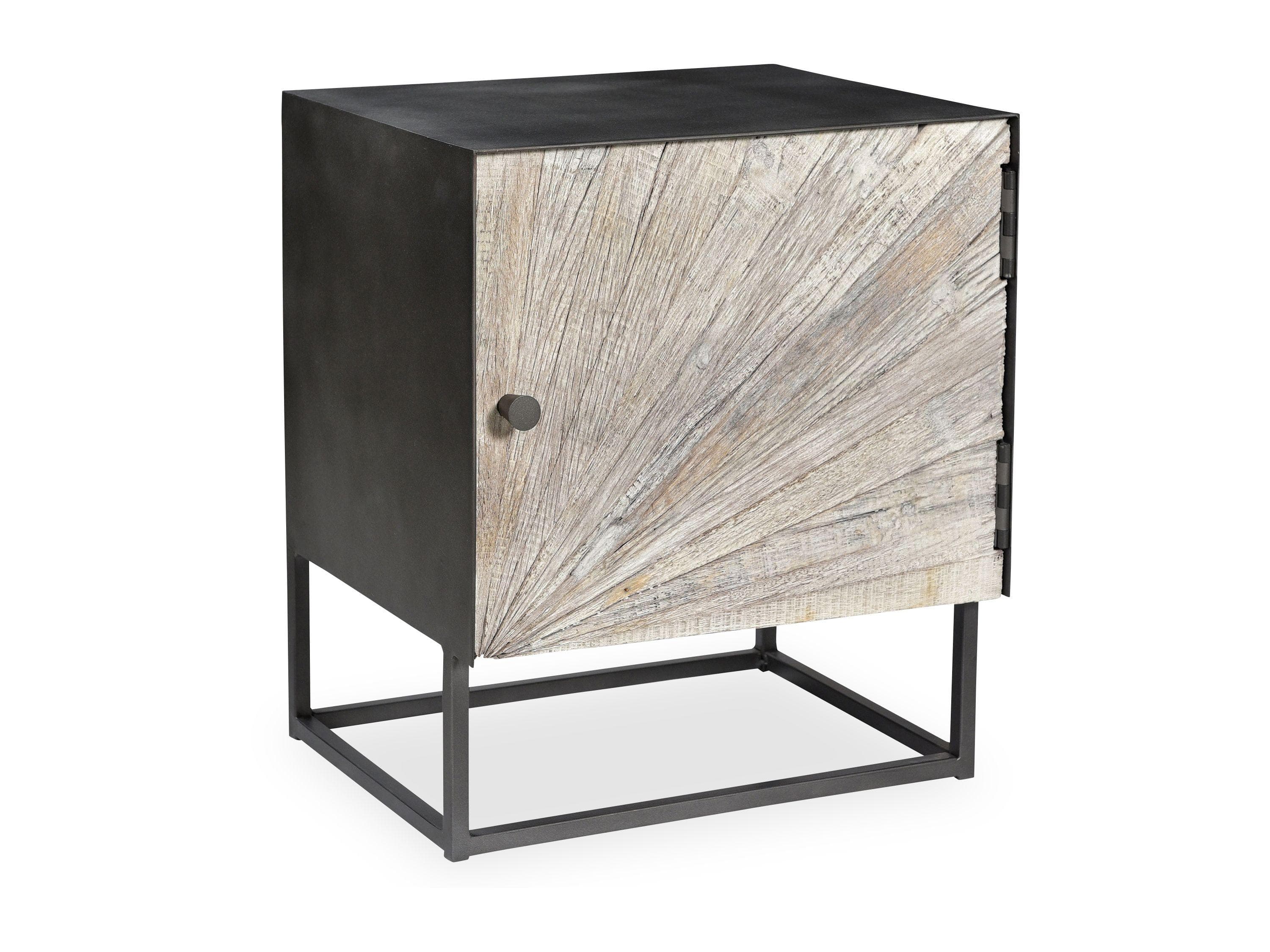 Kommode HARPER Mumbai Graubraun Teakholz