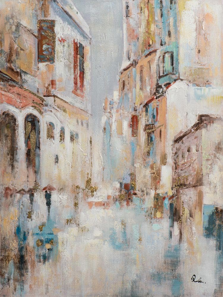 SONSTIGE Keilrahmenbild STADTBUMMEL Bunt