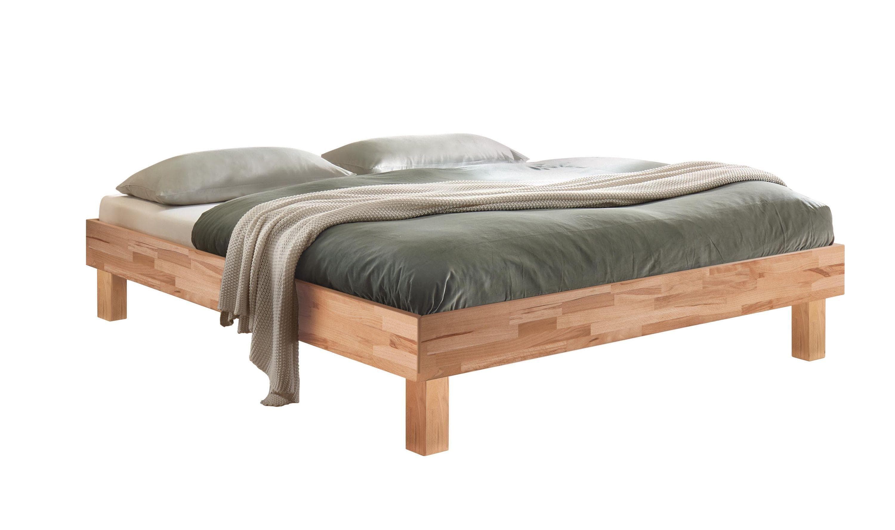 HASENA Rapallo Massivholzbett - Schlichtes Design, Hochwertige Qualität