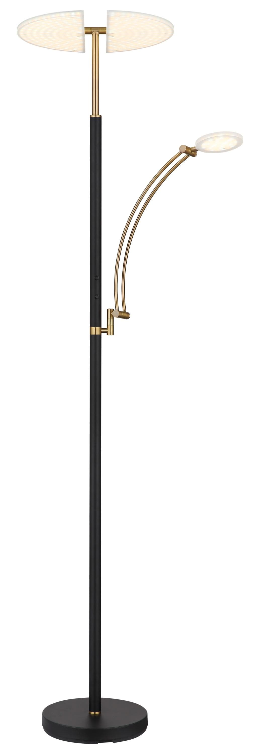 GLOBO LIGHTING LED Stehlampe Deckenfluter Schwarz Bronze Touch Dimmbar