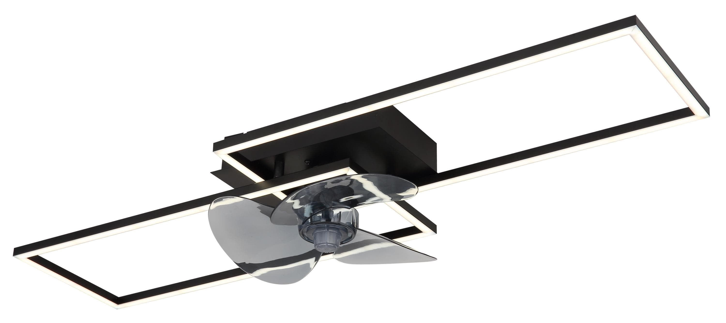 Deckenventilator TATJANA Aluminium Schwarz Matt