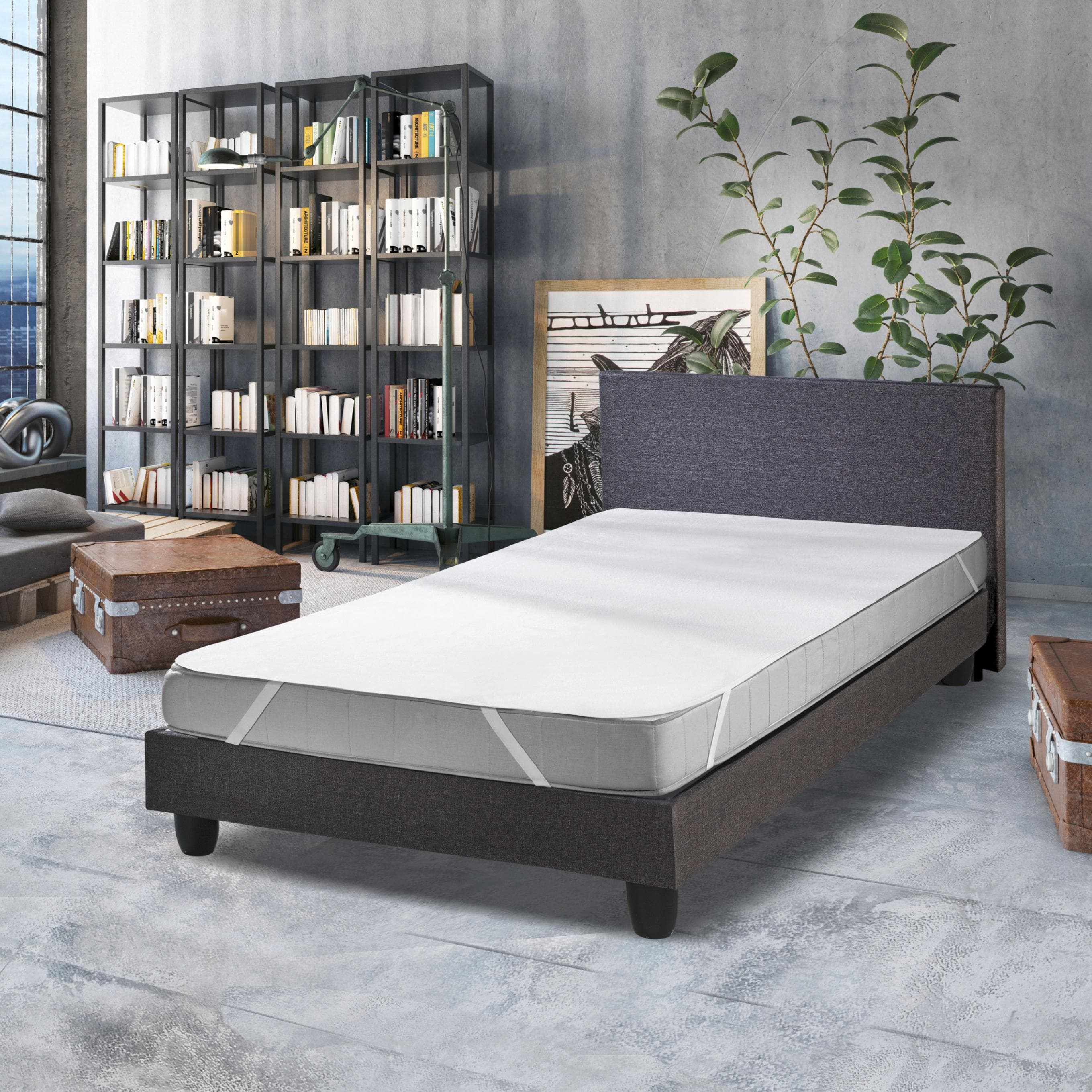 SETEX Wasserdichter Molton Matratzenschoner - 2-Lagig & Hautsympatisch