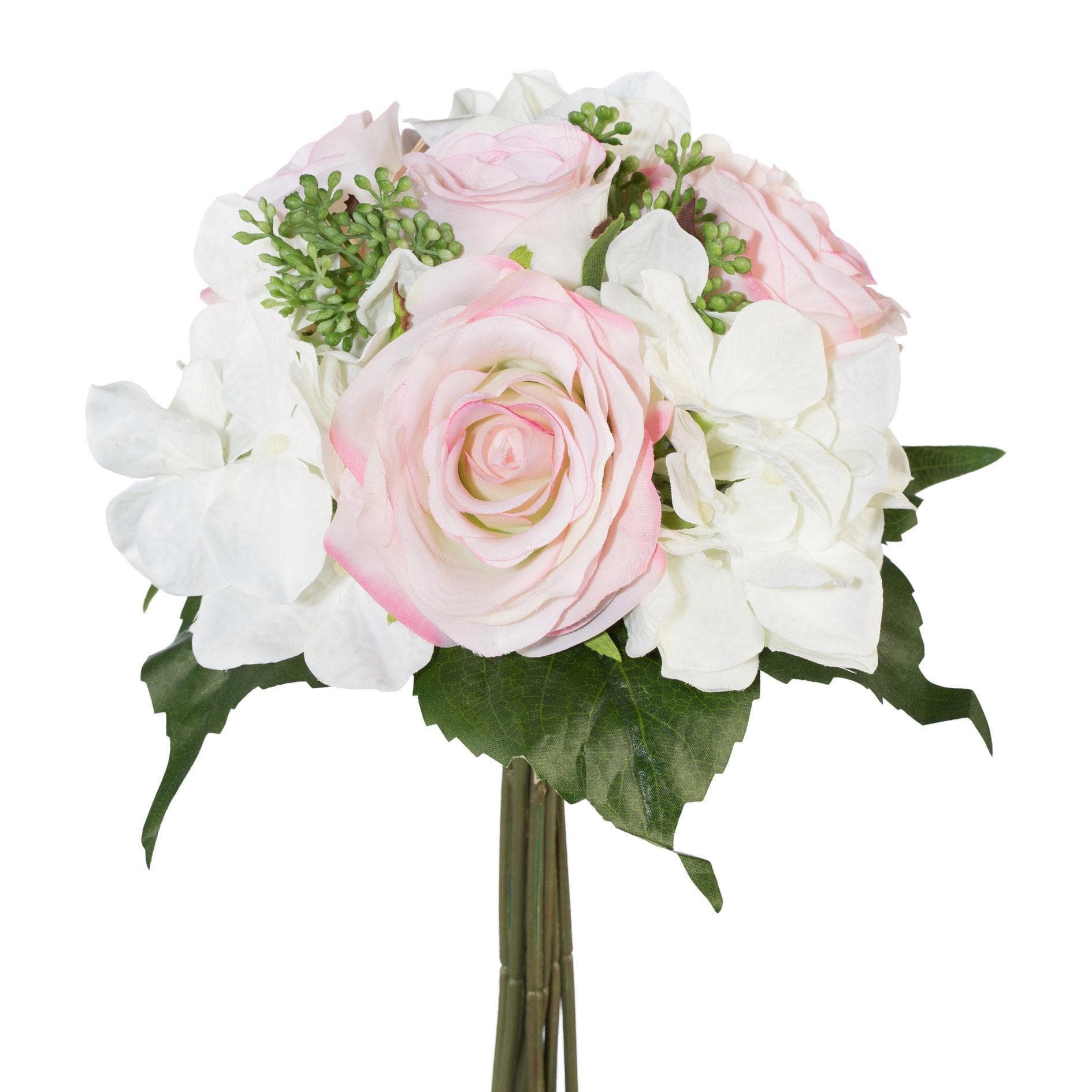 Kunstblume CREATIV GREEN Rosa 31cm Kunststoff Polyester