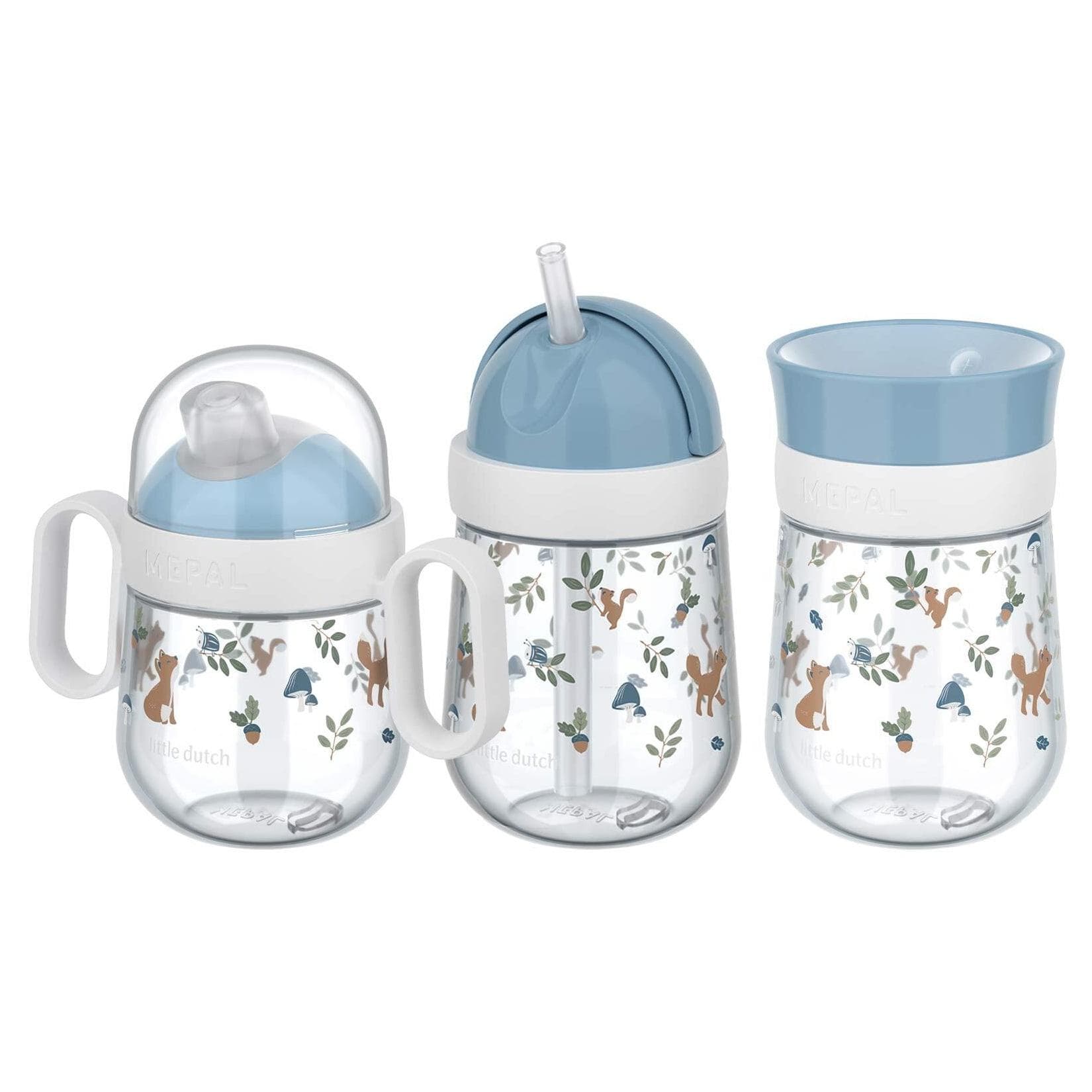 Mepal Trinklernbecher-Set Mio 3er Set Bunt