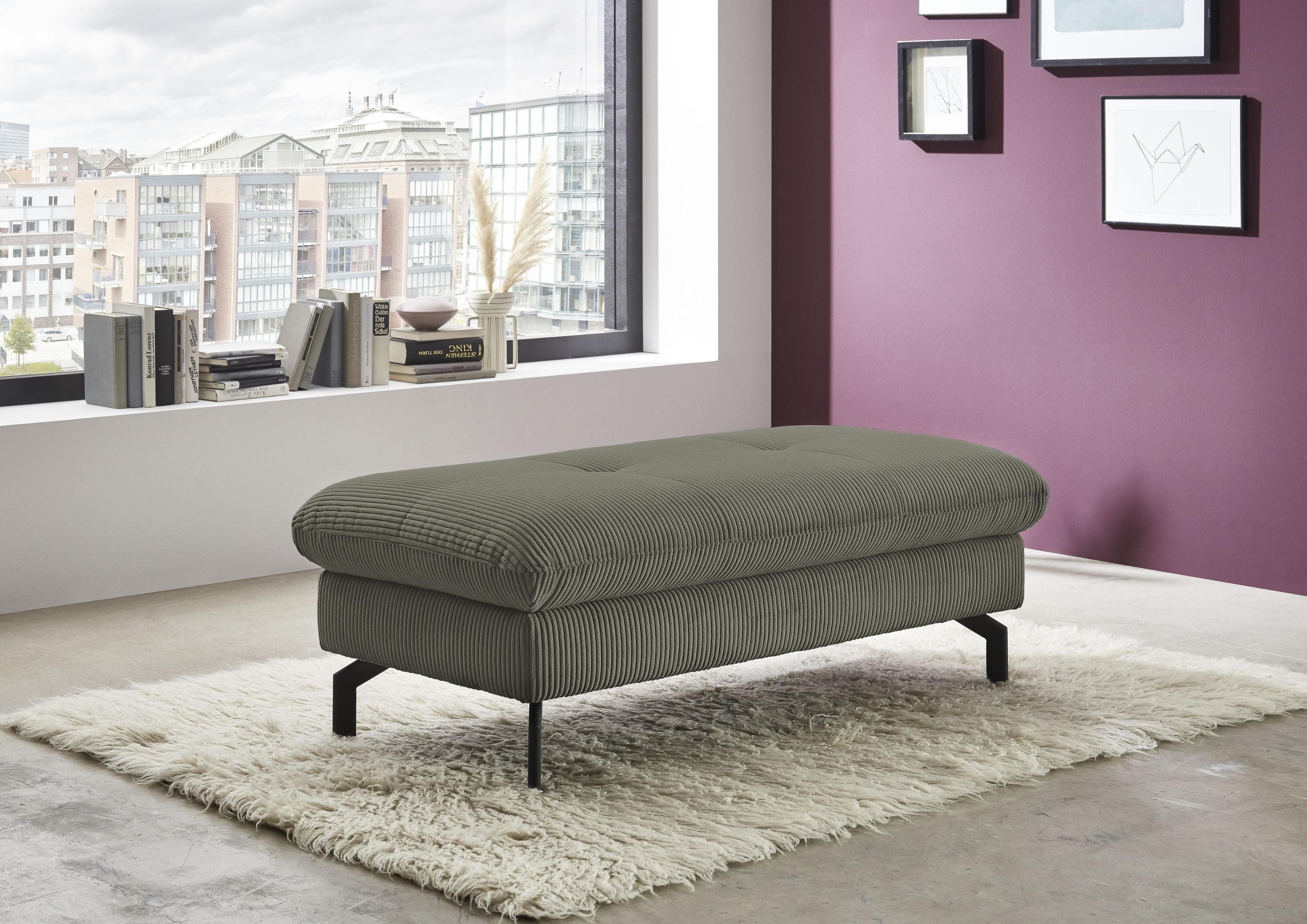 Die PlanBar Hocker MP-IN20110 - Moderner Metallhocker in Schwarz