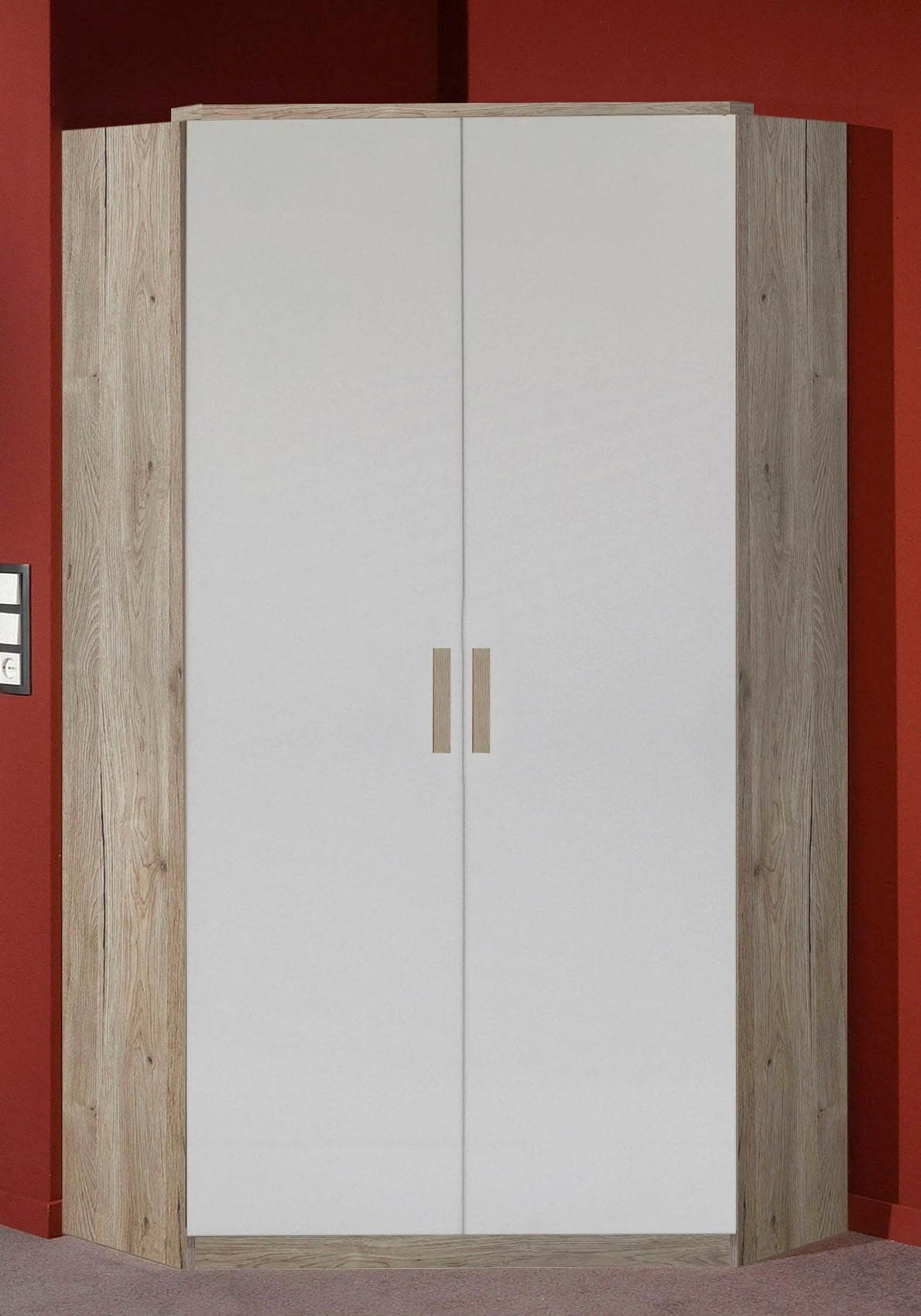 Eckkleiderschrank Bergamo - Platzsparend & Stylish