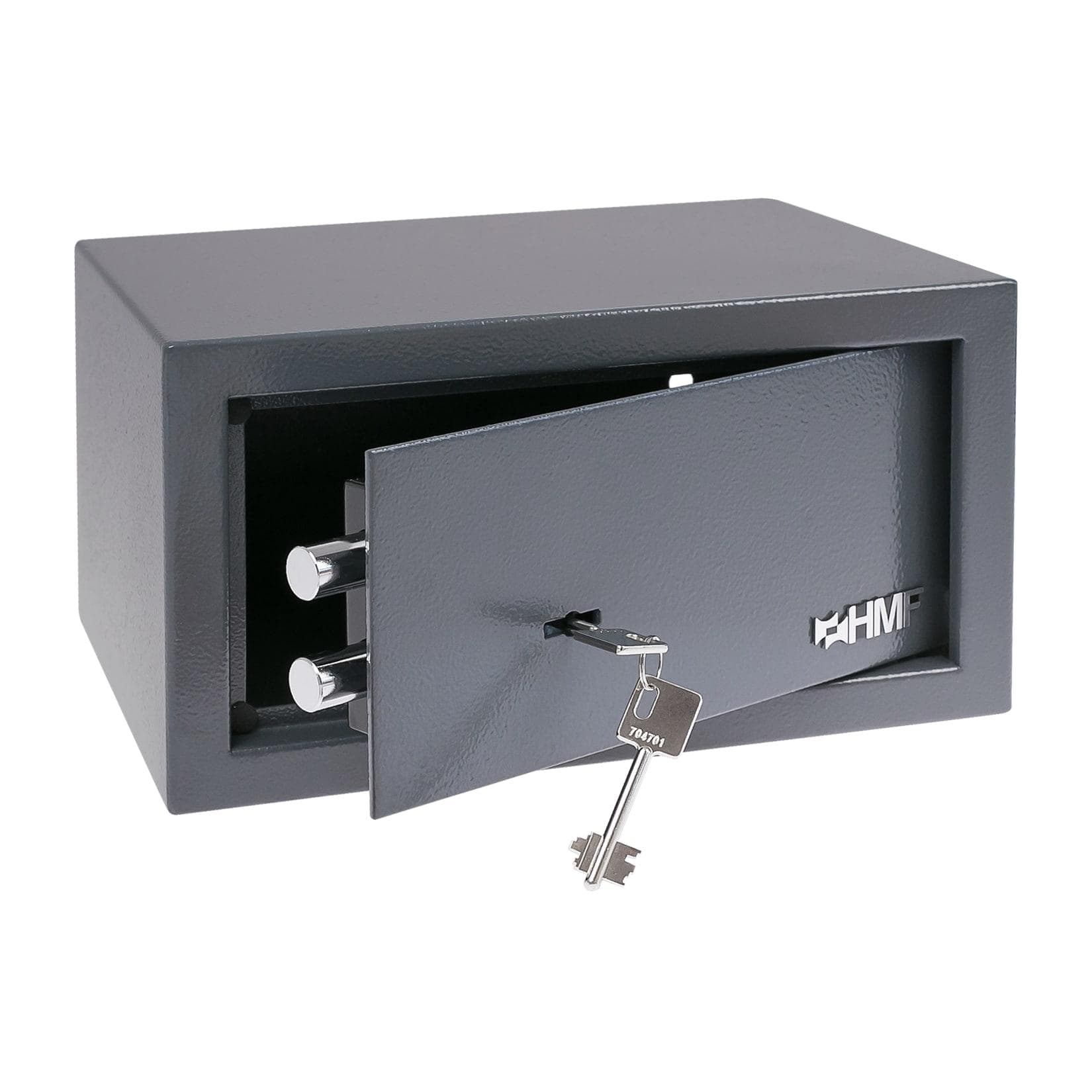 HMF Möbeltresor mit Schlüssel Anthrazit