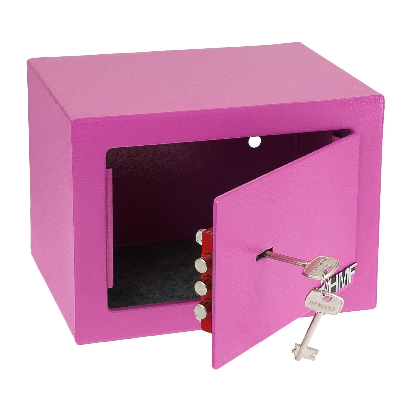 HMF Möbeltresor Klein mit Schlüssel Pink