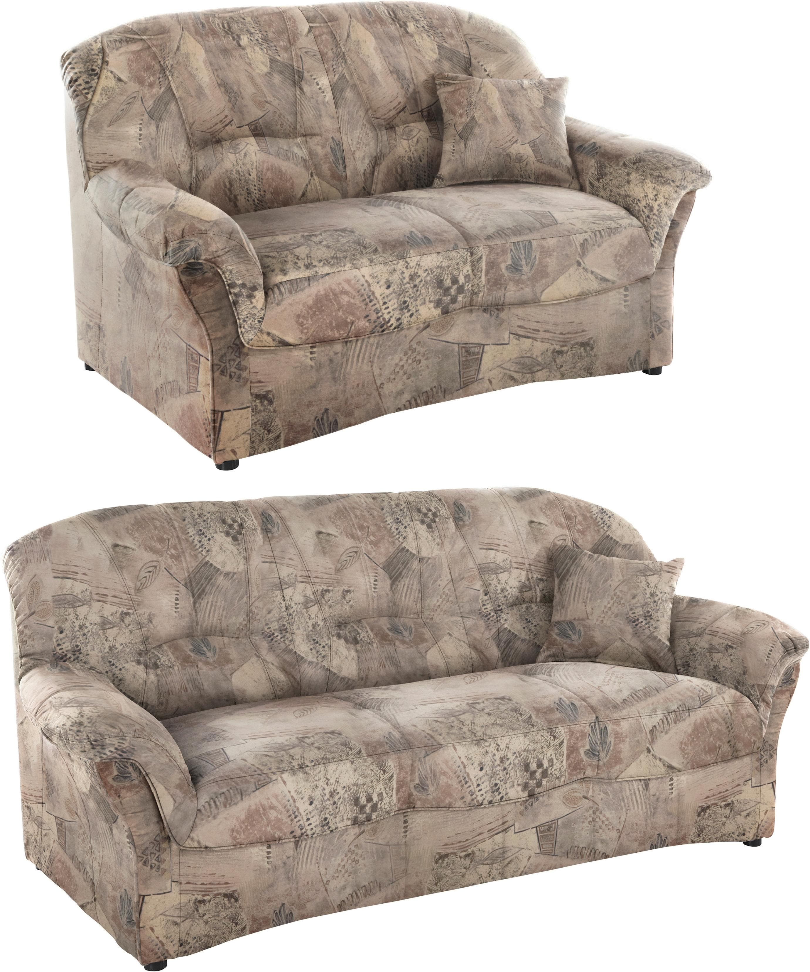 DOMO collection Polstergarnitur Bahia Belastbar