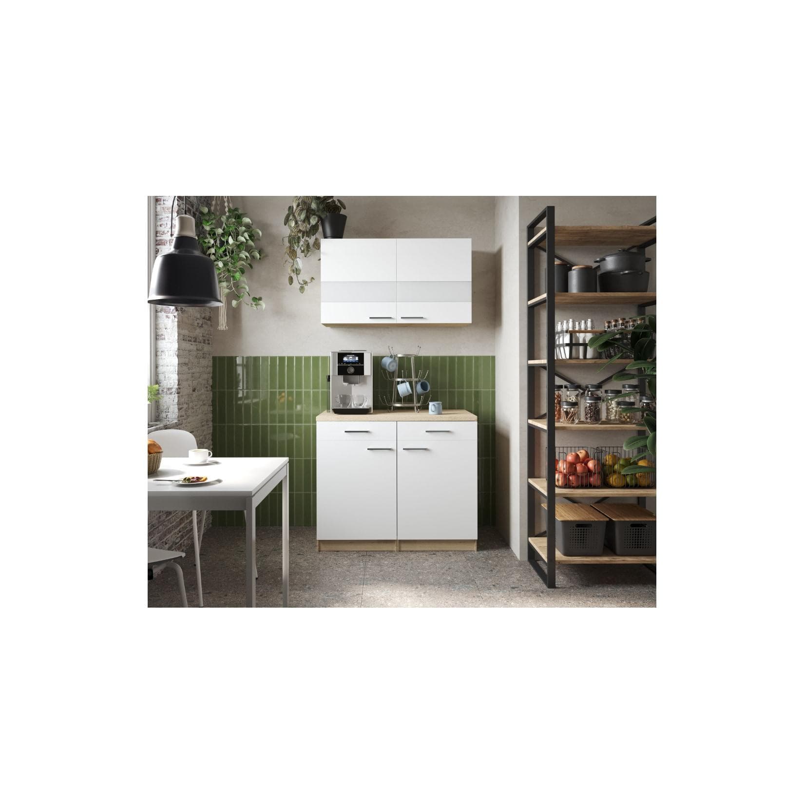 RESPEKTA Merle Mehrzweckschrank-Set Weiß Modern