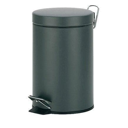 Kela Kosmetikeimer Monaco Dunkelgrau Kunststoff 3 L