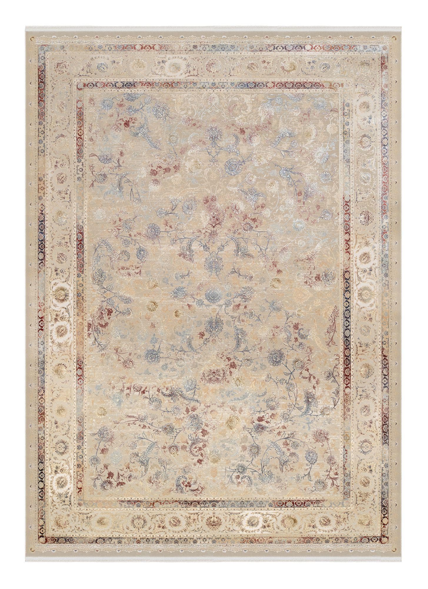 OCI DIE TEPPICHMARKE MYSTIC LIMITED Teppich: Florale 3D-Optik in Viskose