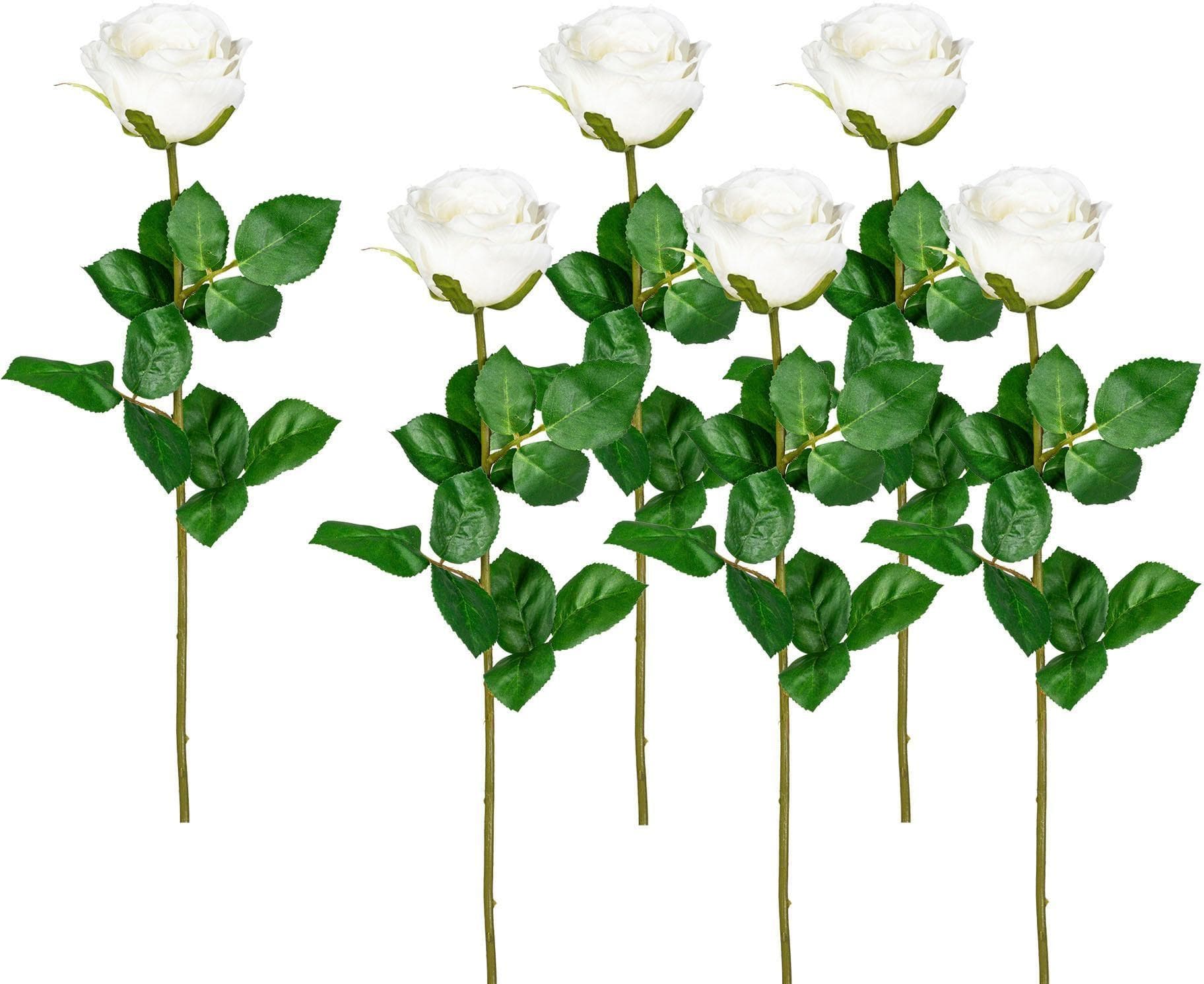 Creativ Green Gartenrose Kunstblumen Set - Naturgetreu & Klassisch Design