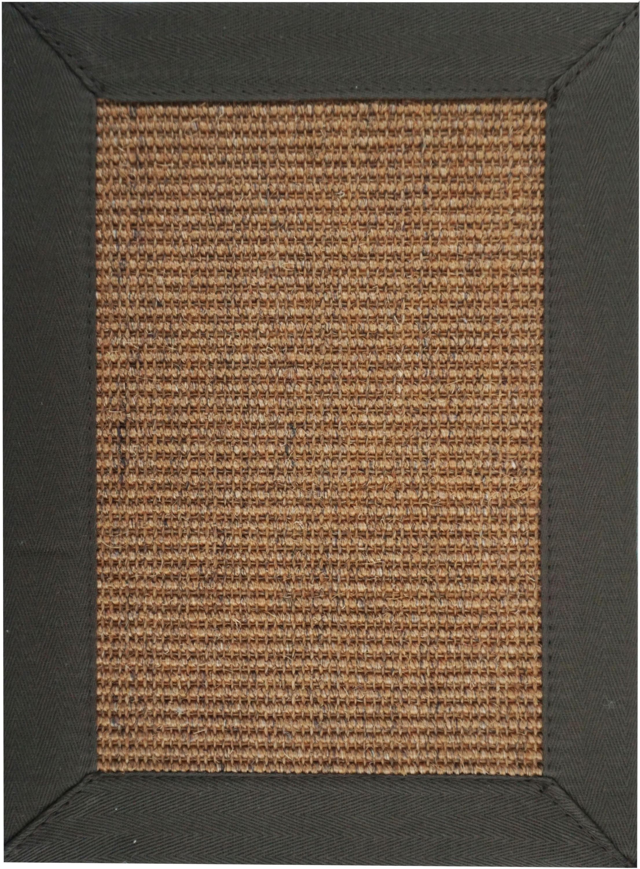 Sisalteppich ASTRA "Manaus" Gr. 2 Braun Boucléstruktur Sisal