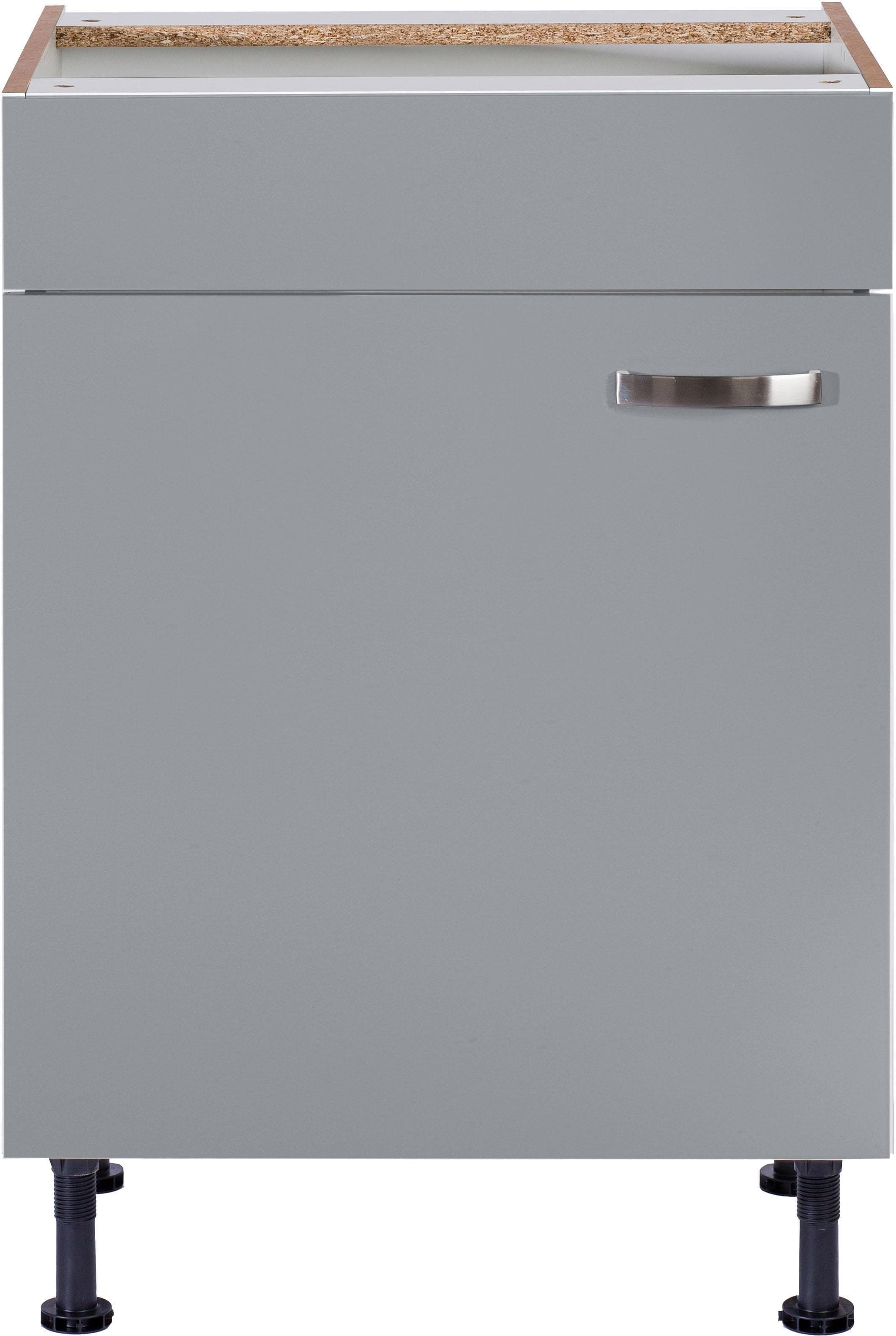 OPTIFIT Cara Spülenschrank - Unifarben, Soft-Close, Viel Stauraum