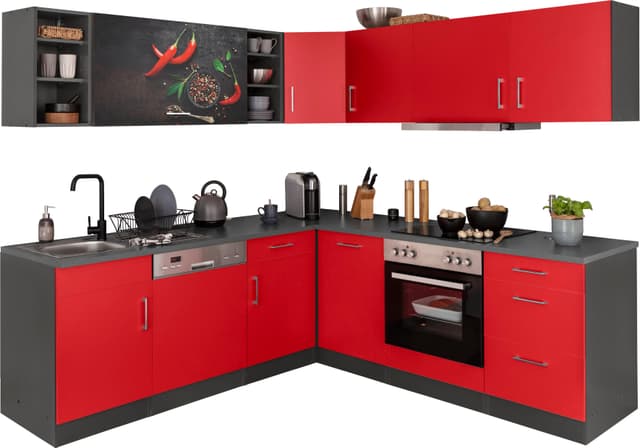 E-Geräte Einbauküche KS-Paris - Moderne Designküche