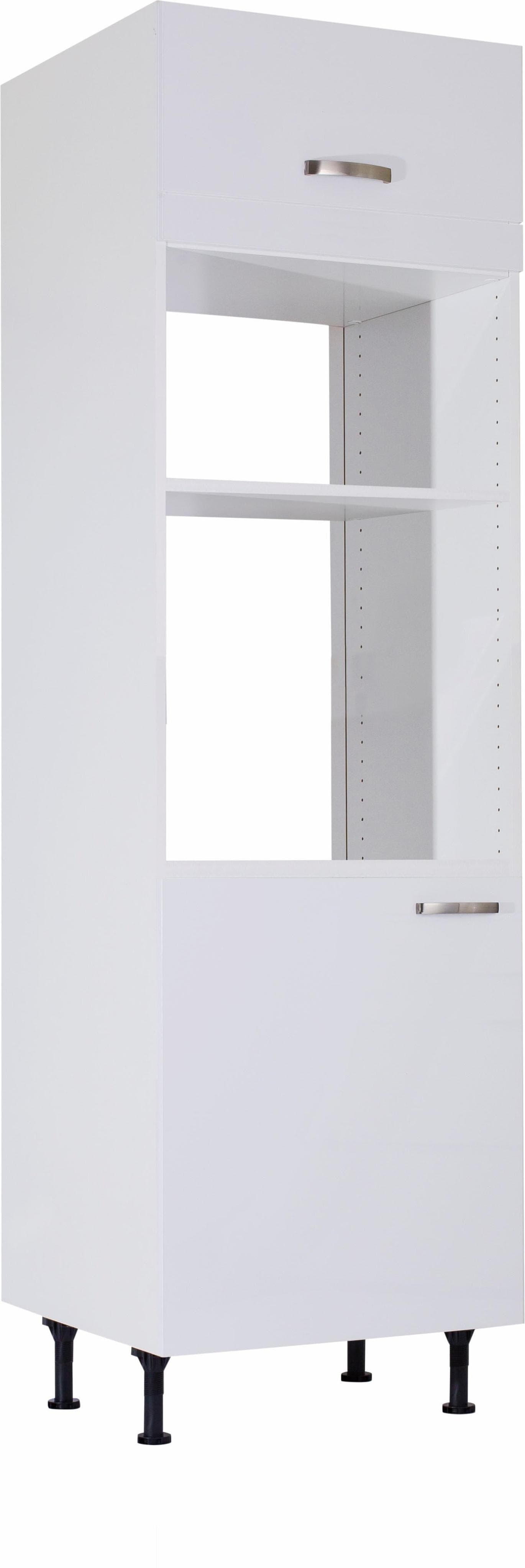 Einbau-Backofenumbauschrank mit Mikrowellenplatz