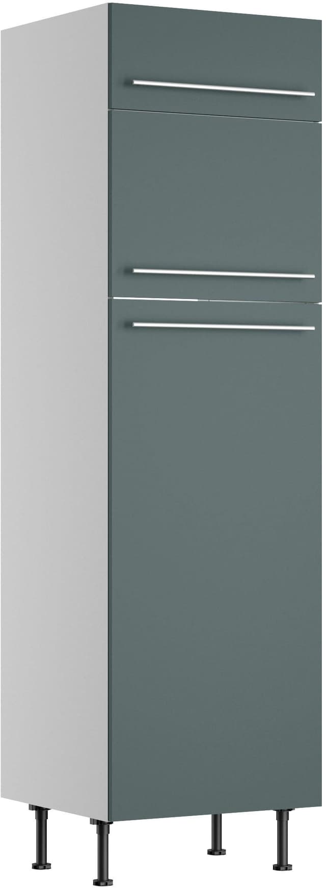 Kühlschrank mit 1 Klappe und 2 Türen