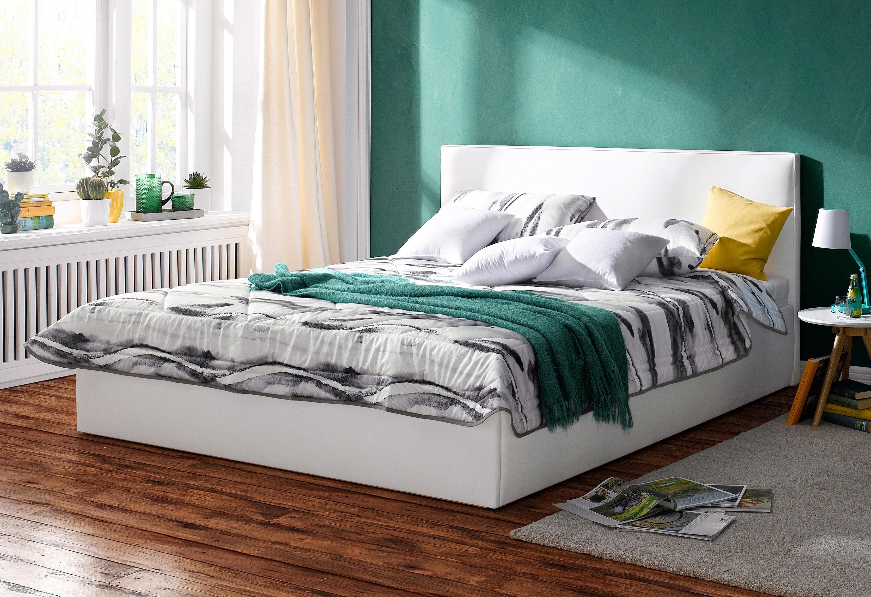 Westfalia Schlafkomfort Tagesdecke Weiß 534037495