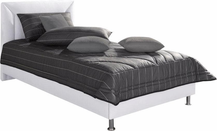 Westfalia Schlafkomfort Polsterbett: Hochwertiges Kaltschaum-Bett mit Microfaser-Bezug