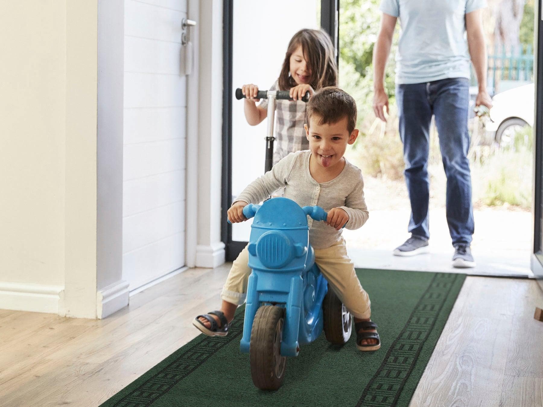 Primaflor-Ideen in Textil PRIMAVERA: Rutschhemmender Schmutzfangläufer aus Polypropylen