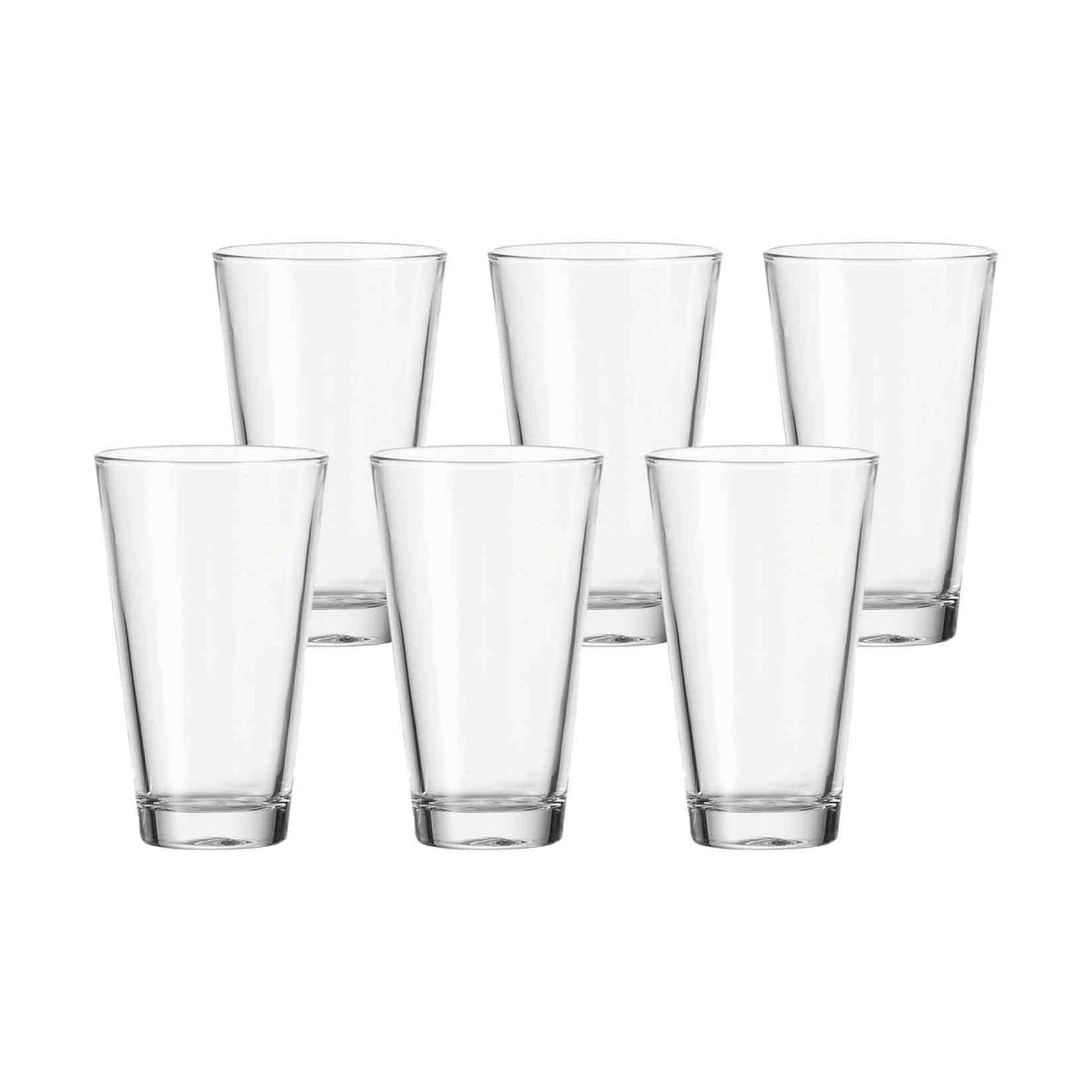 Trinkglas-Set aus Glas, klar, B:Xcm H:Ycm T:Zcm