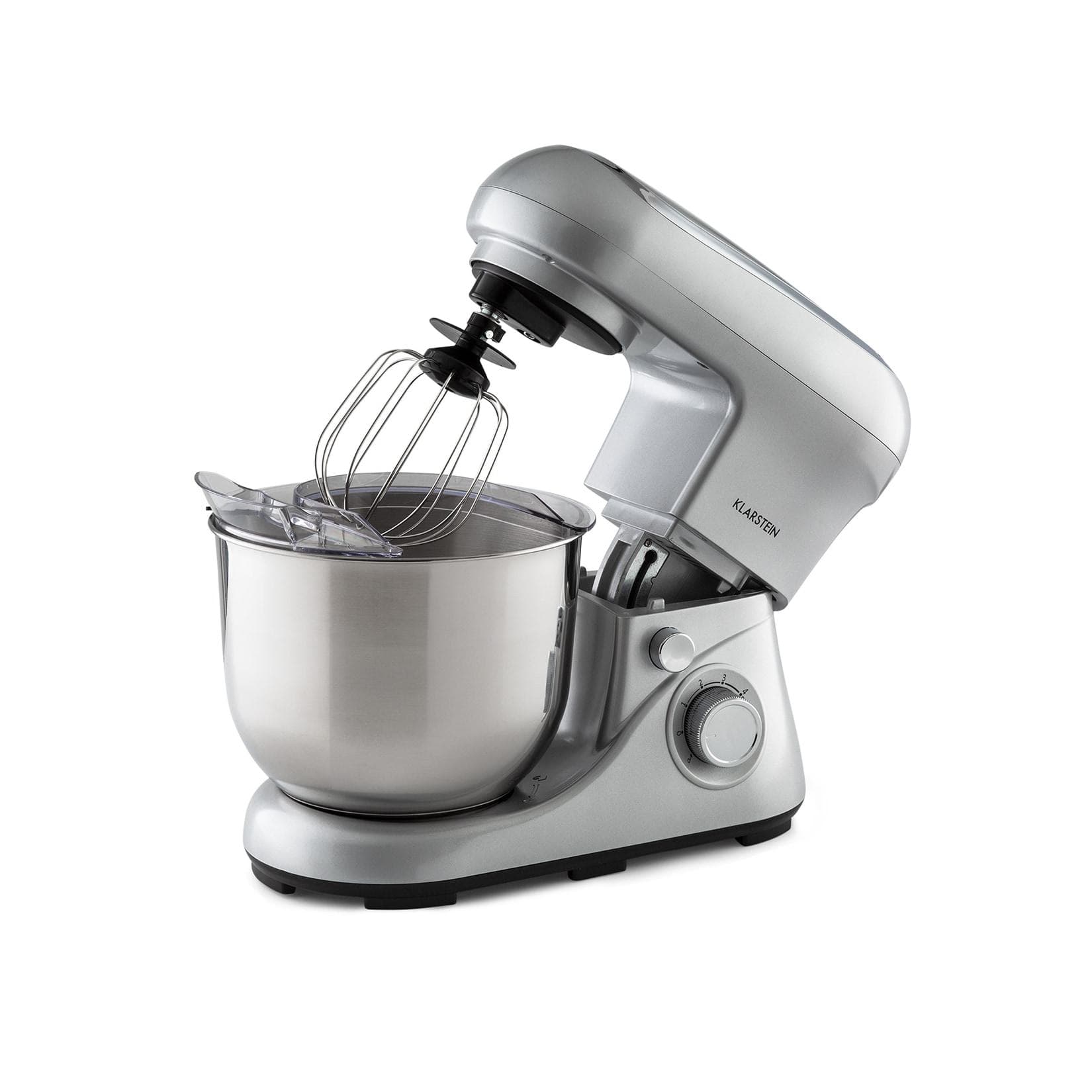 Klarstein Bella Pico 2G Küchenmaschine 1300W 5L Silber