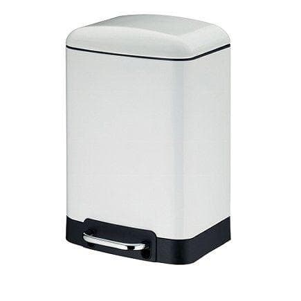 Kela Kosmetikeimer Davino Weiß Edelstahl