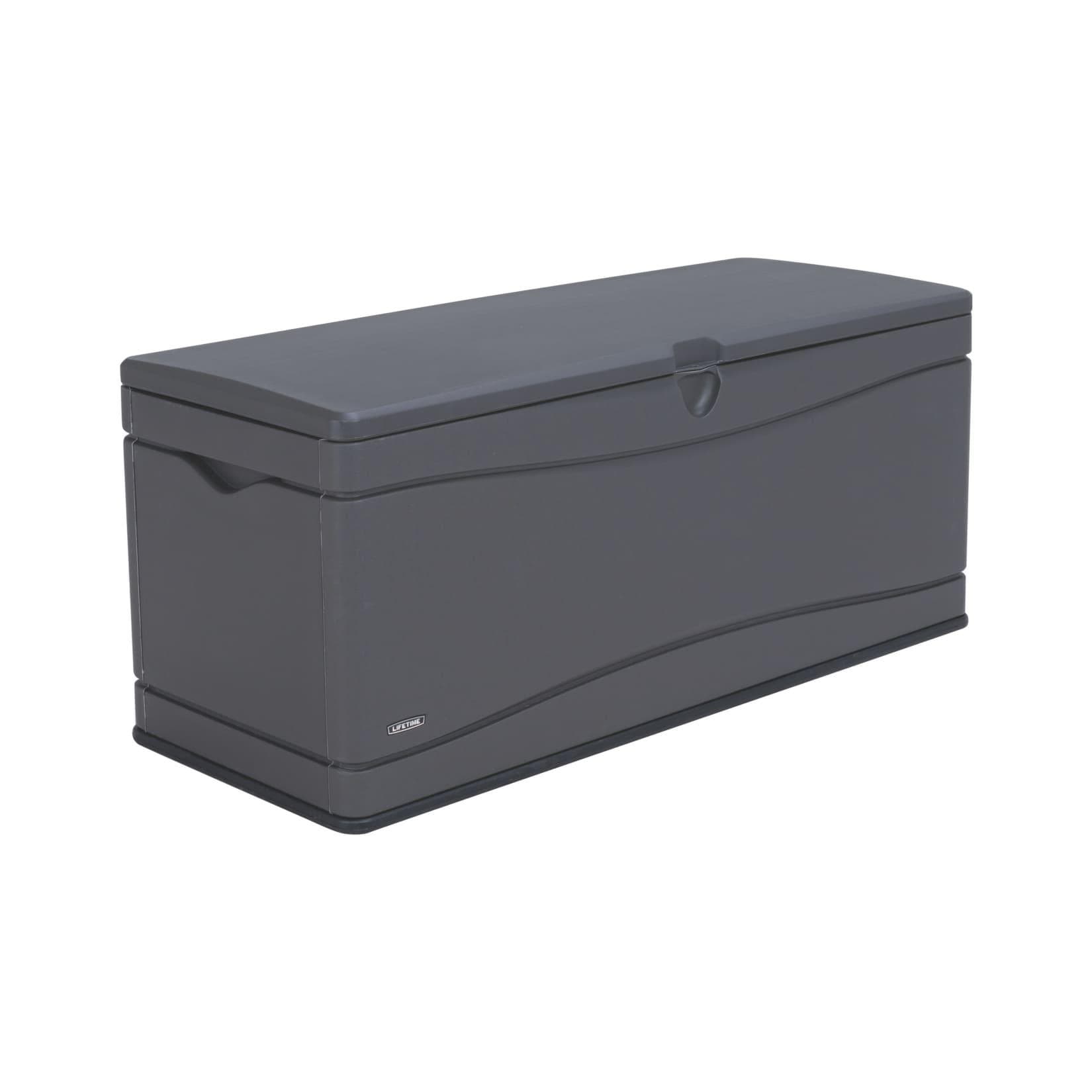 Lifetime Gartenbox XXL 495 Liter Carbon/Grau
