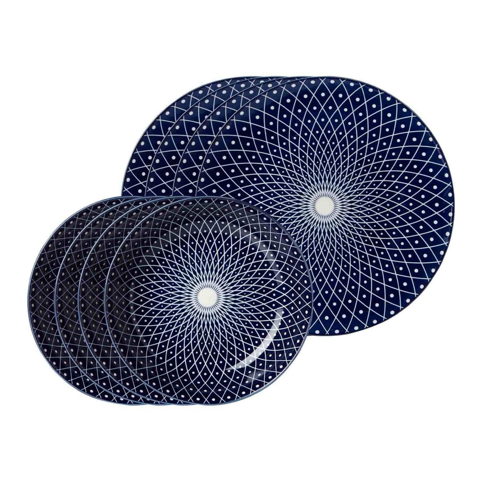 Ritzenhoff & Breker Royal Reiko Tafelservice 8-teilig Blau