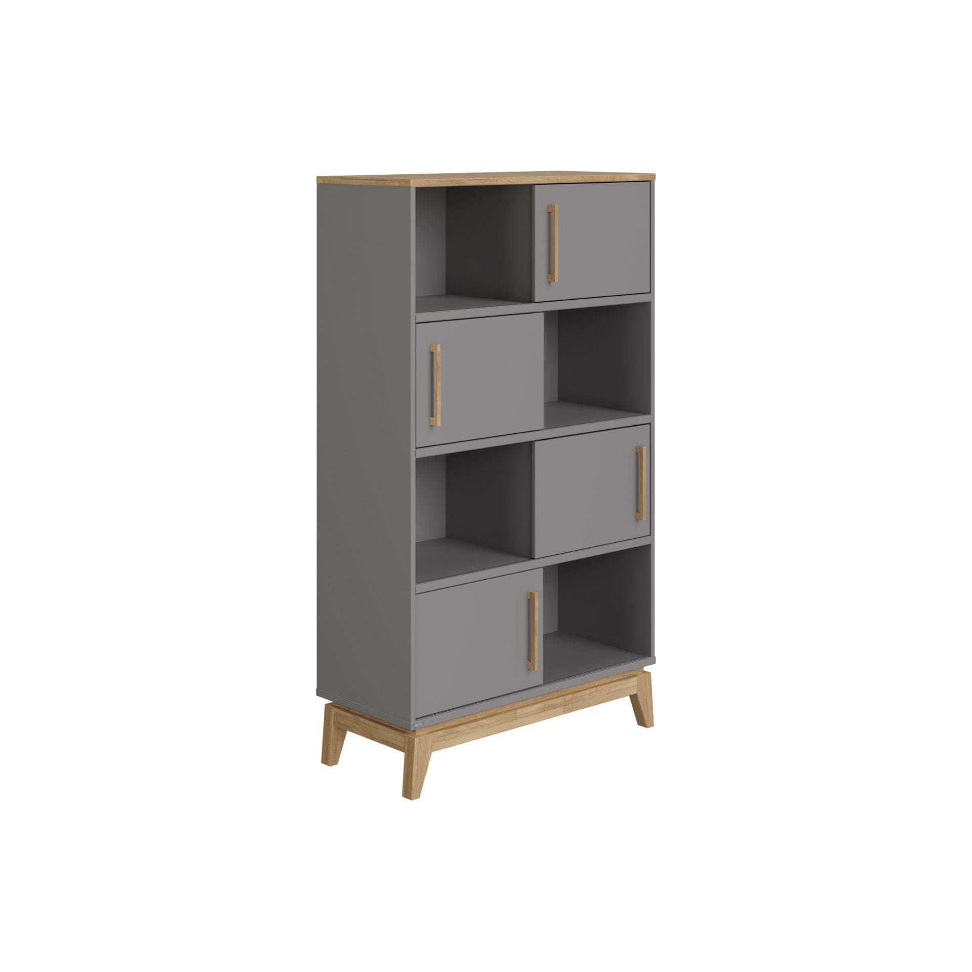 PAIDI Highboard Sten Grau Moderner Scandi-Stil