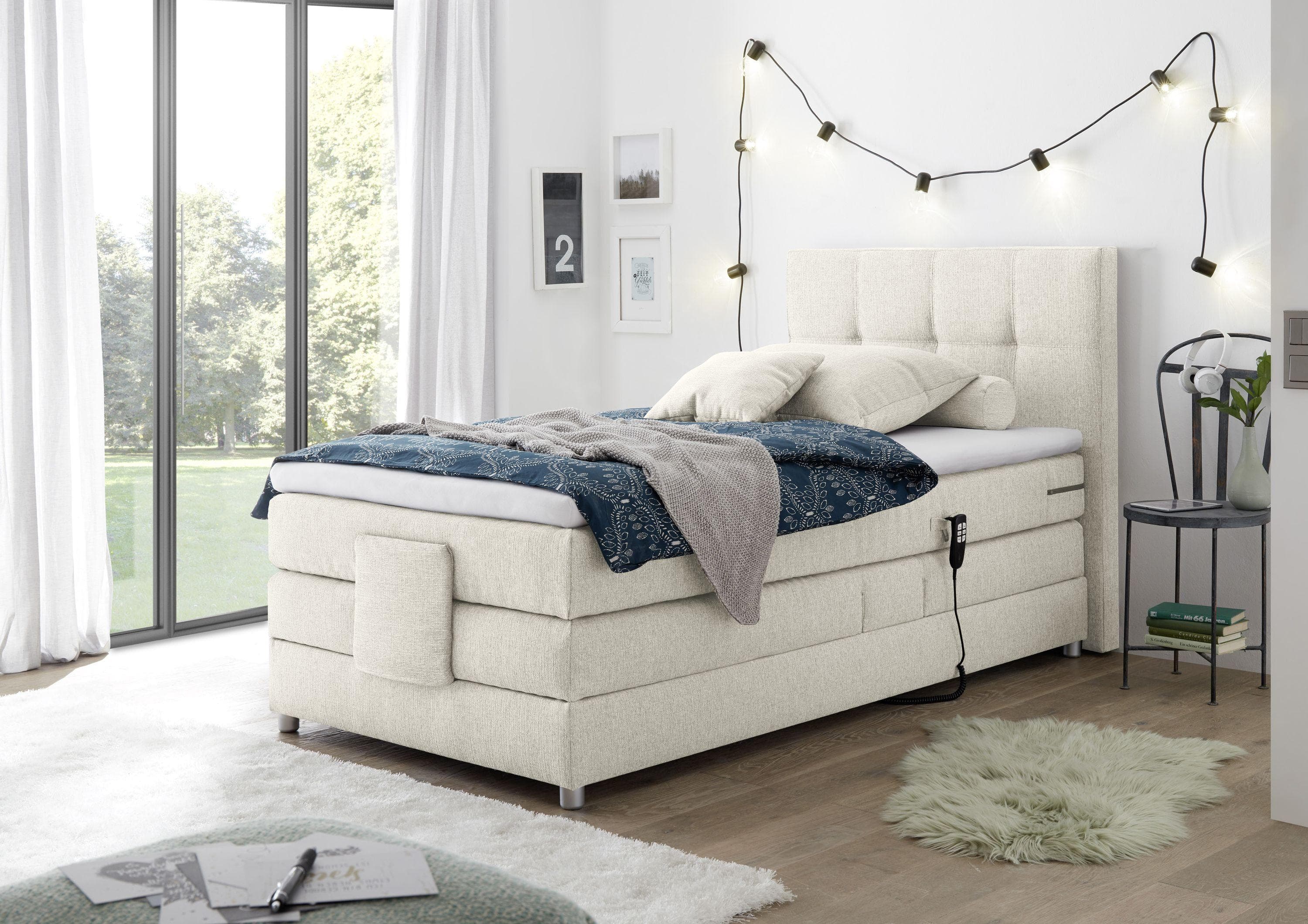 Boxspringbett HARPER BORBA Modernes Design 120x200 cm
