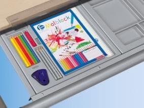 Utensilienschale PAIDI FC MARCO 2 Silber Kunststoff mit Schreibartikeln