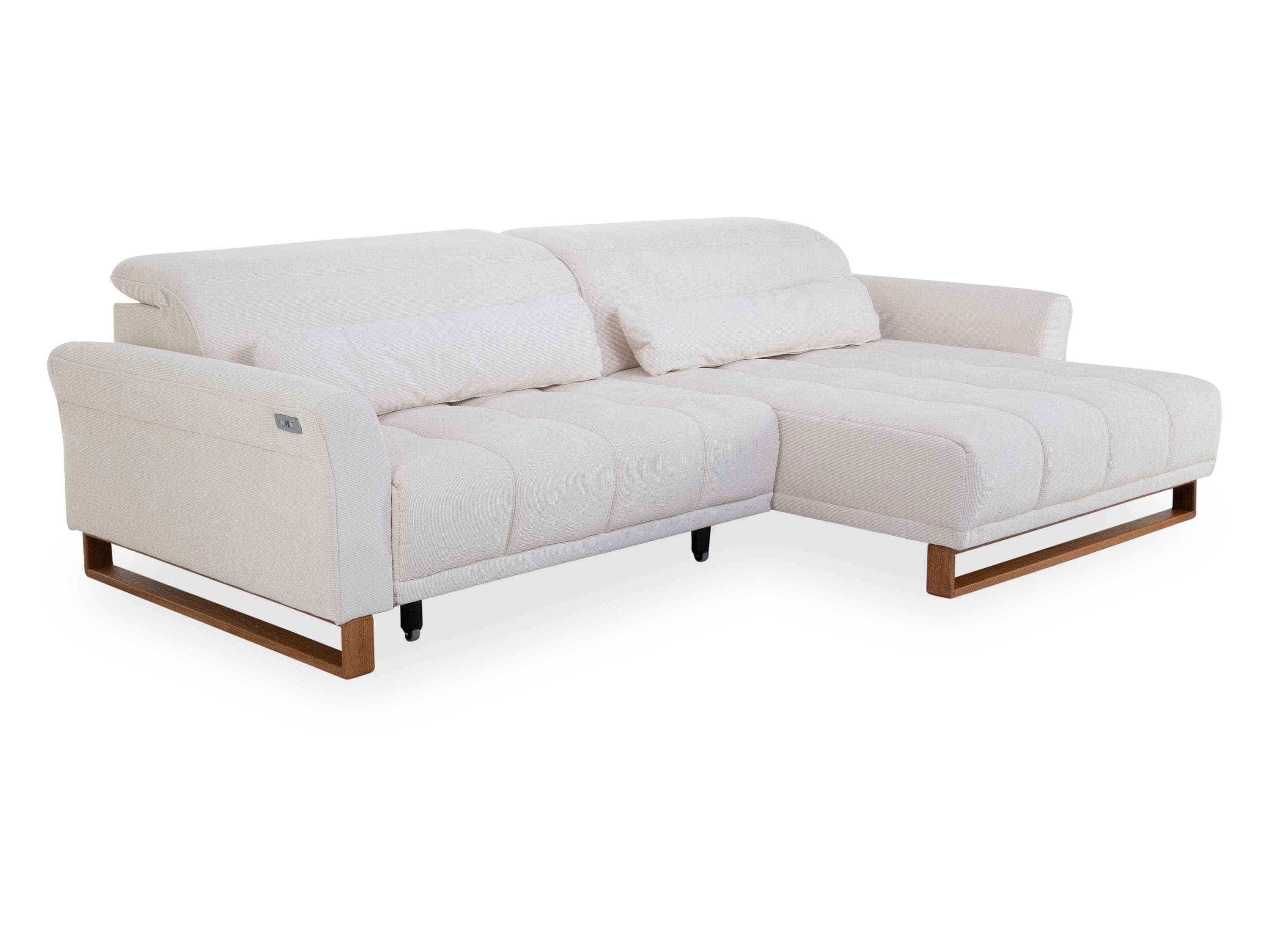 Polsterecke SANSIBAR SKEDA Ecksofa mit verstellbaren Kopfteilen