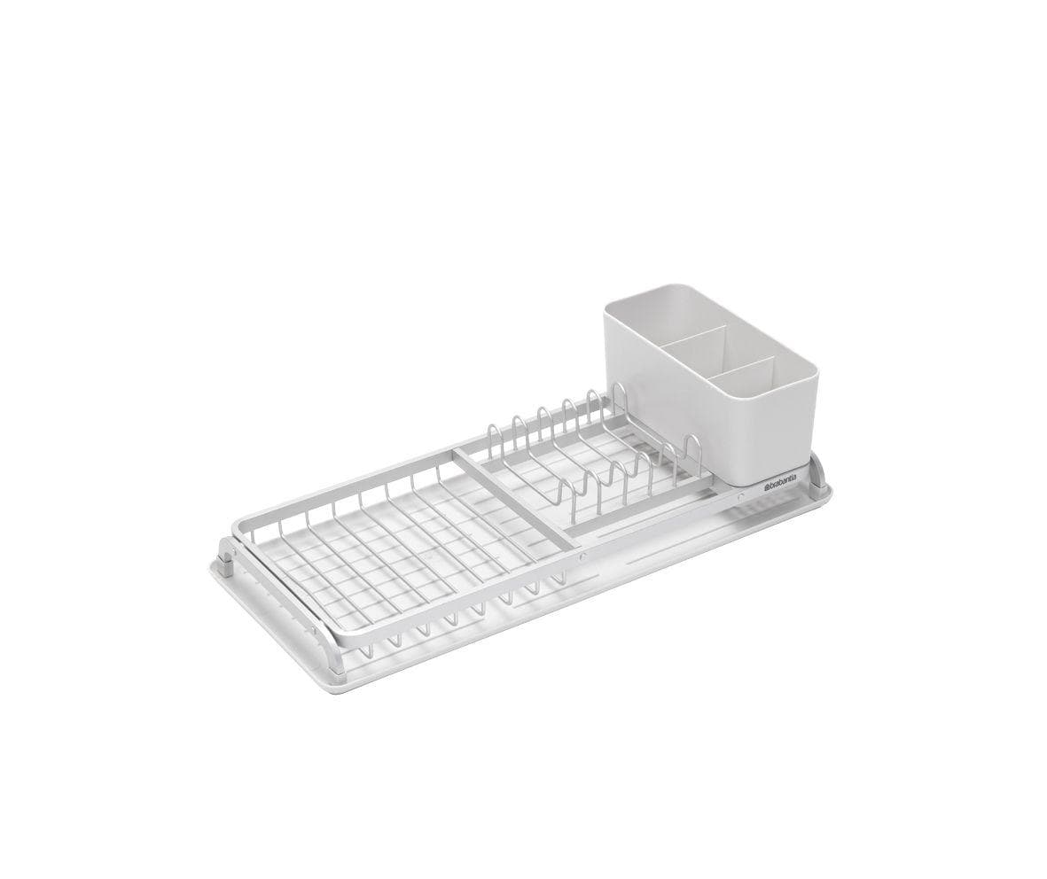 Brabantia Geschirrabtropftasse Grau Abtropfschale Bestecksammler
