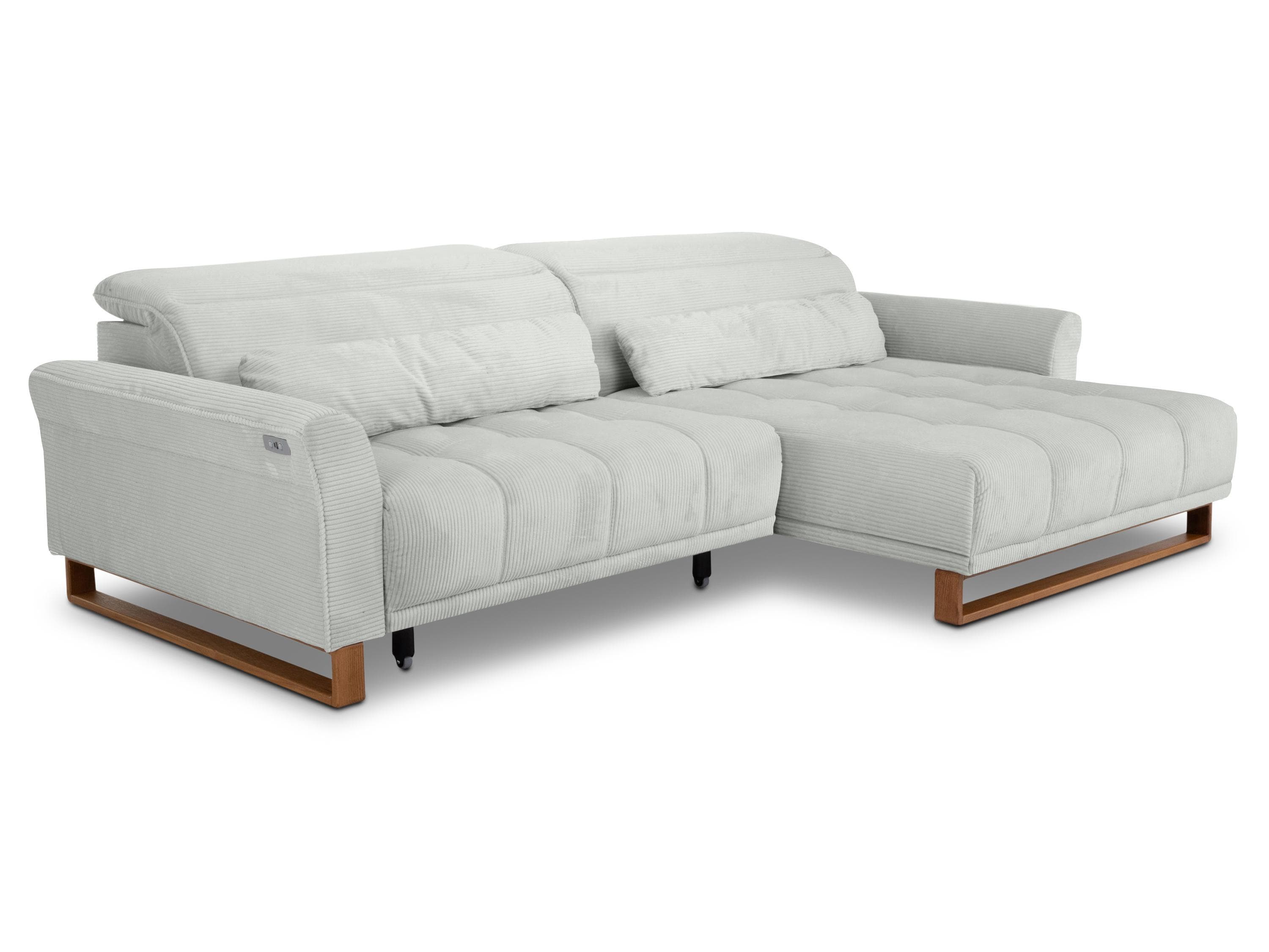 Polsterecke SANSIBAR SKEDA mit verstellbaren Kopfteilen