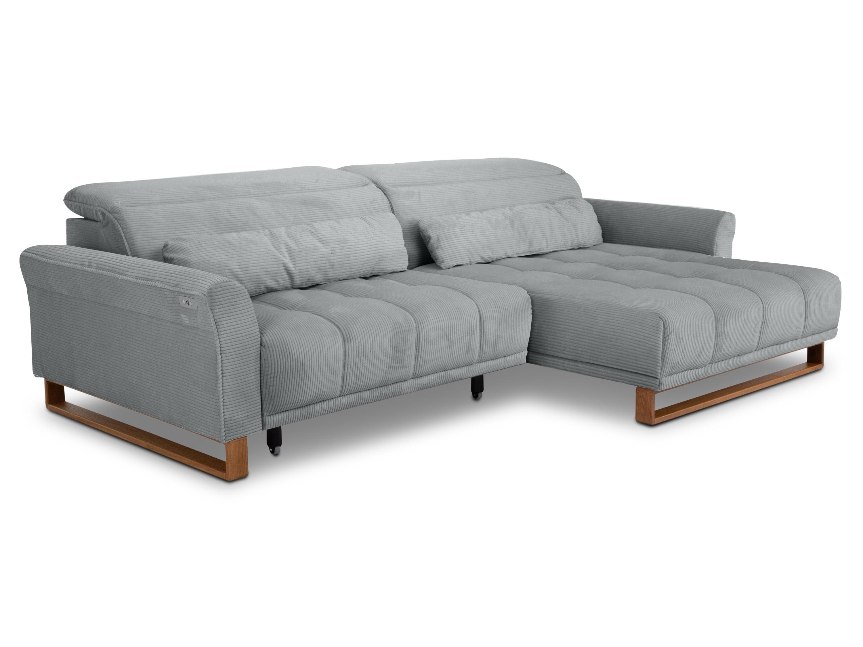 Polsterecke SANSIBAR SKEDA mit verstellbaren Kopfteilen