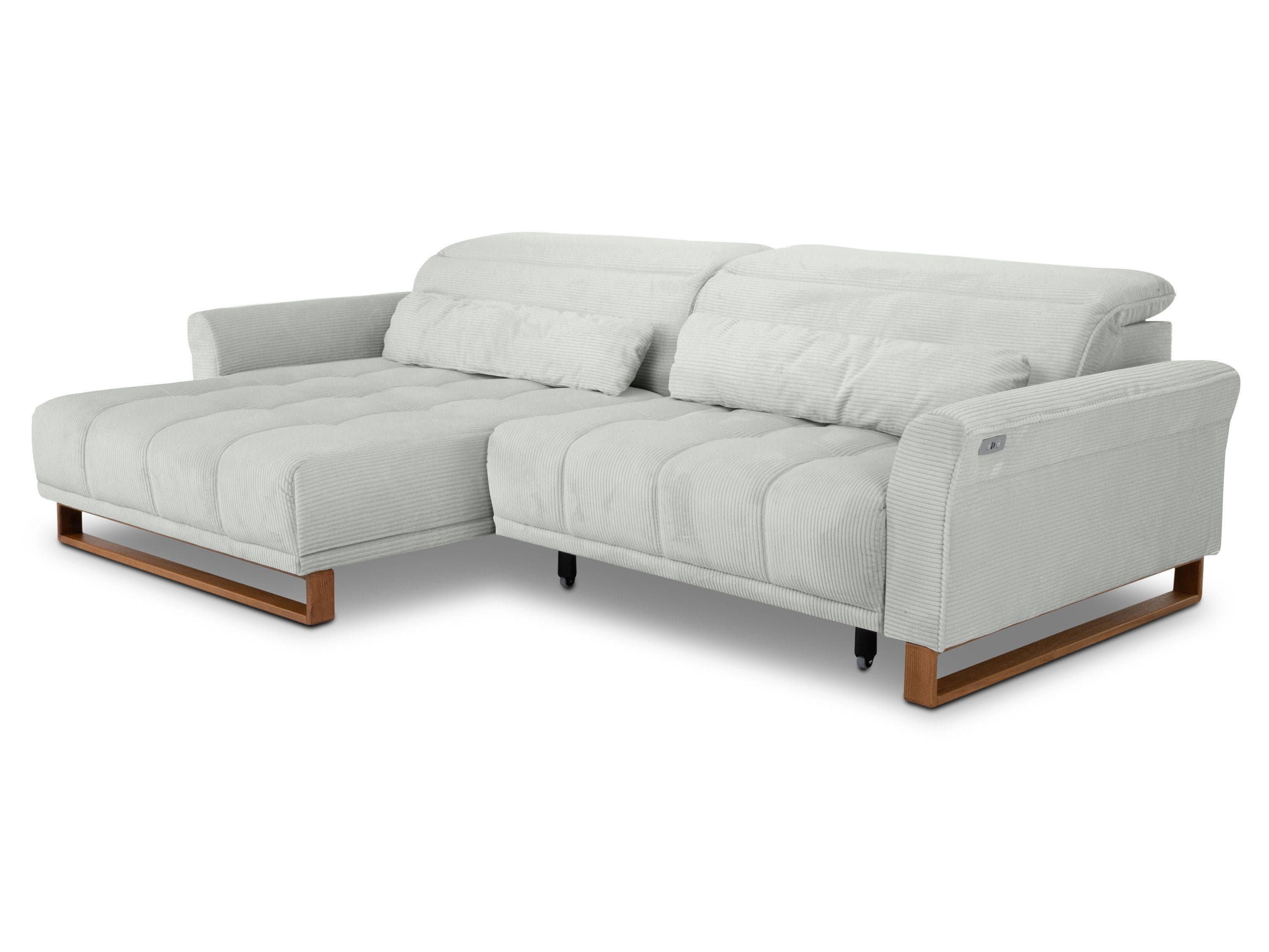 Polsterecke SANSIBAR SKEDA mit verstellbaren Kopfteilen